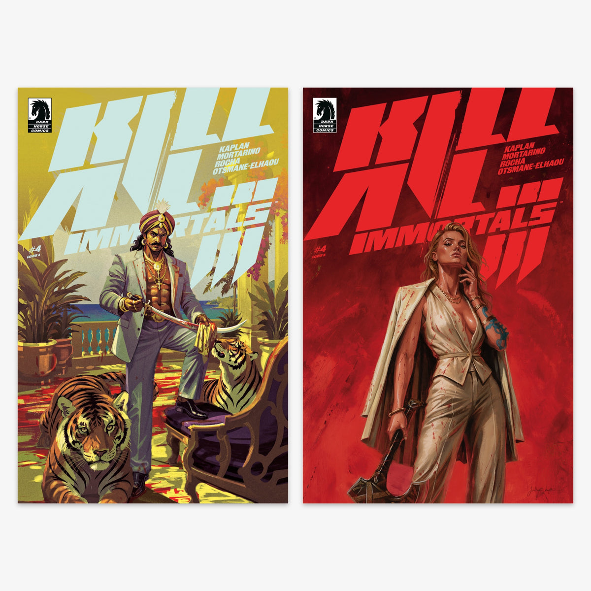 Kill All Immortals III #4 Bundle – Covers A & B