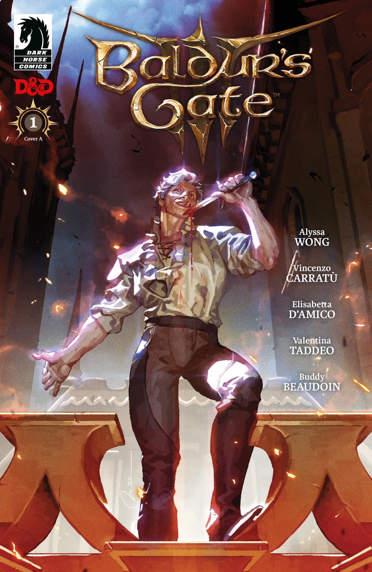 Baldur's Gate III #1 Cover A – Gerald Parel