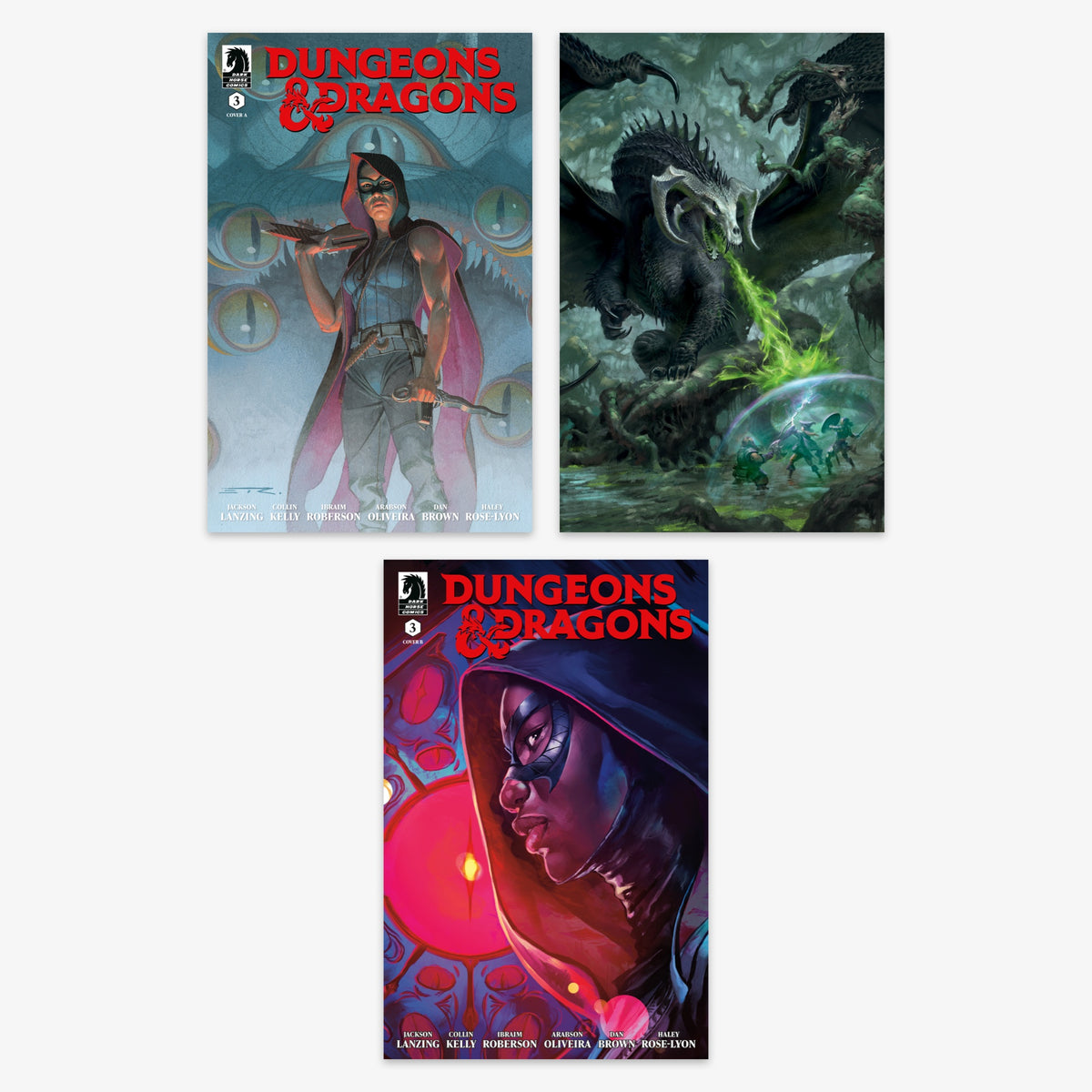 Dungeons & Dragons #3 Bundle – Covers A–C
