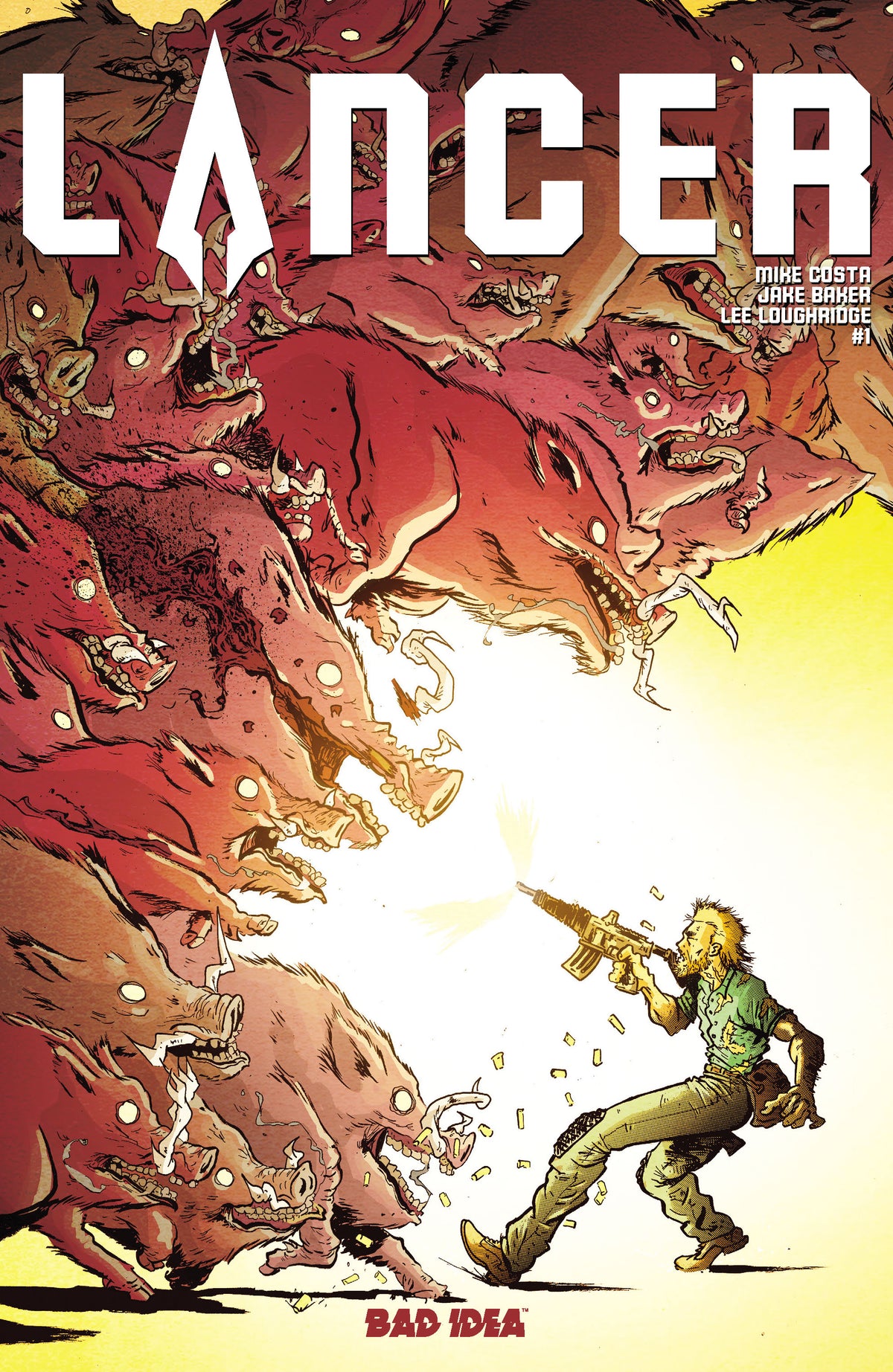 Lancer #1 (of 4) Cover B – Jake Baker Variant