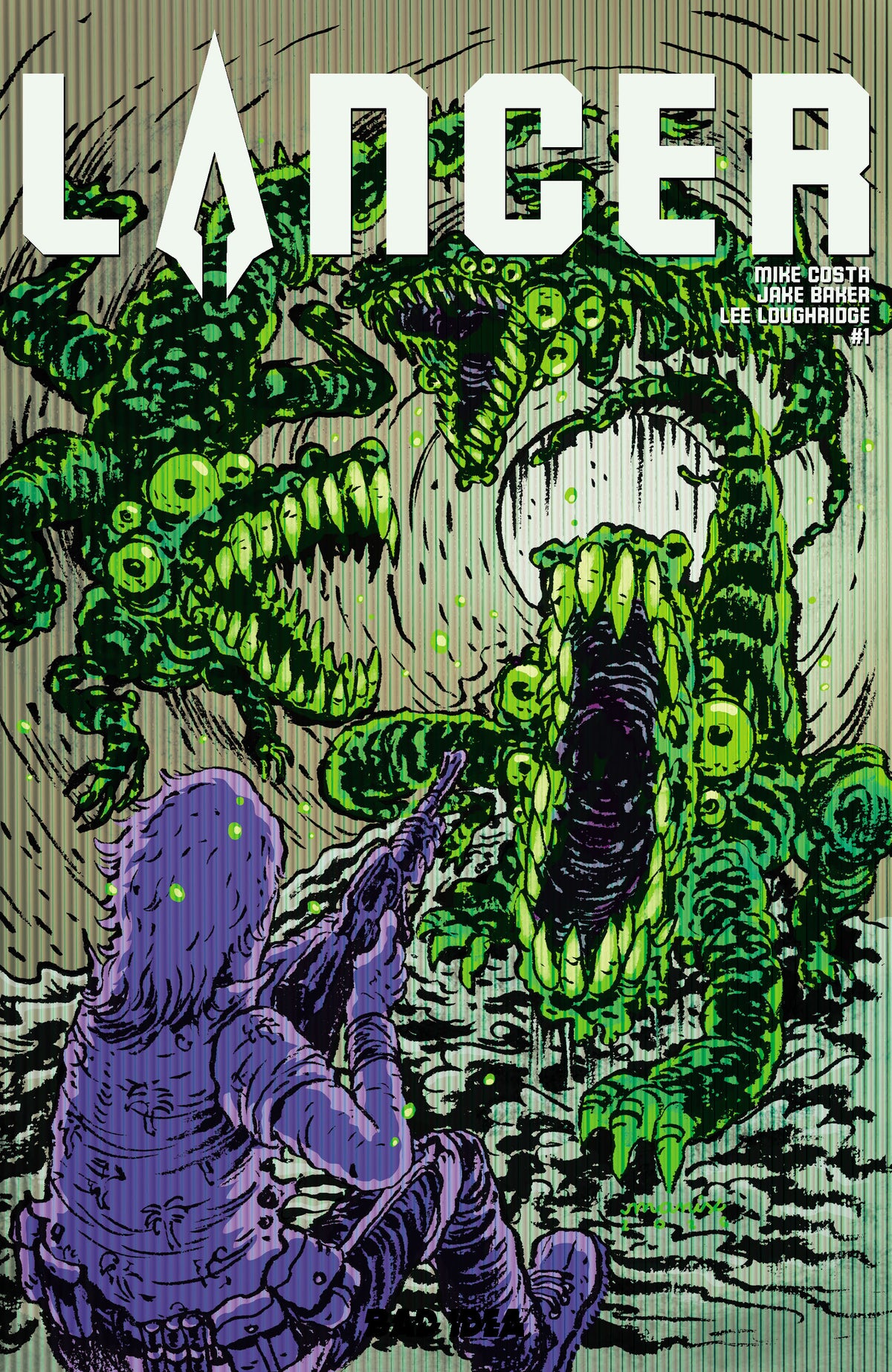 Lancer #1 (of 4) Cover D – Manix Abrera Augmented Reality Variant