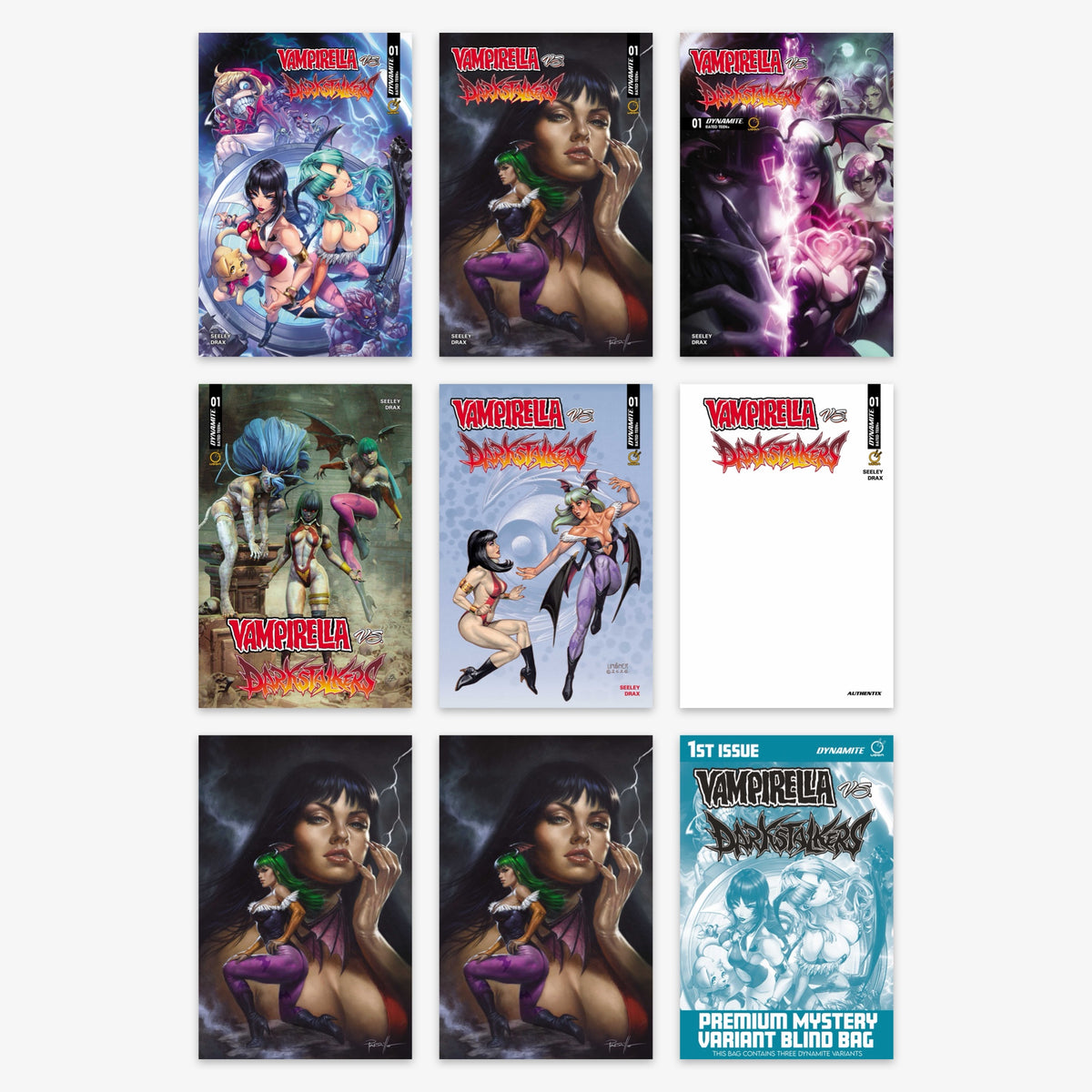 Vampirella vs Darkstalkers Special #1 (ONE SHOT) Bundle – Covers A–I (No Incentive)