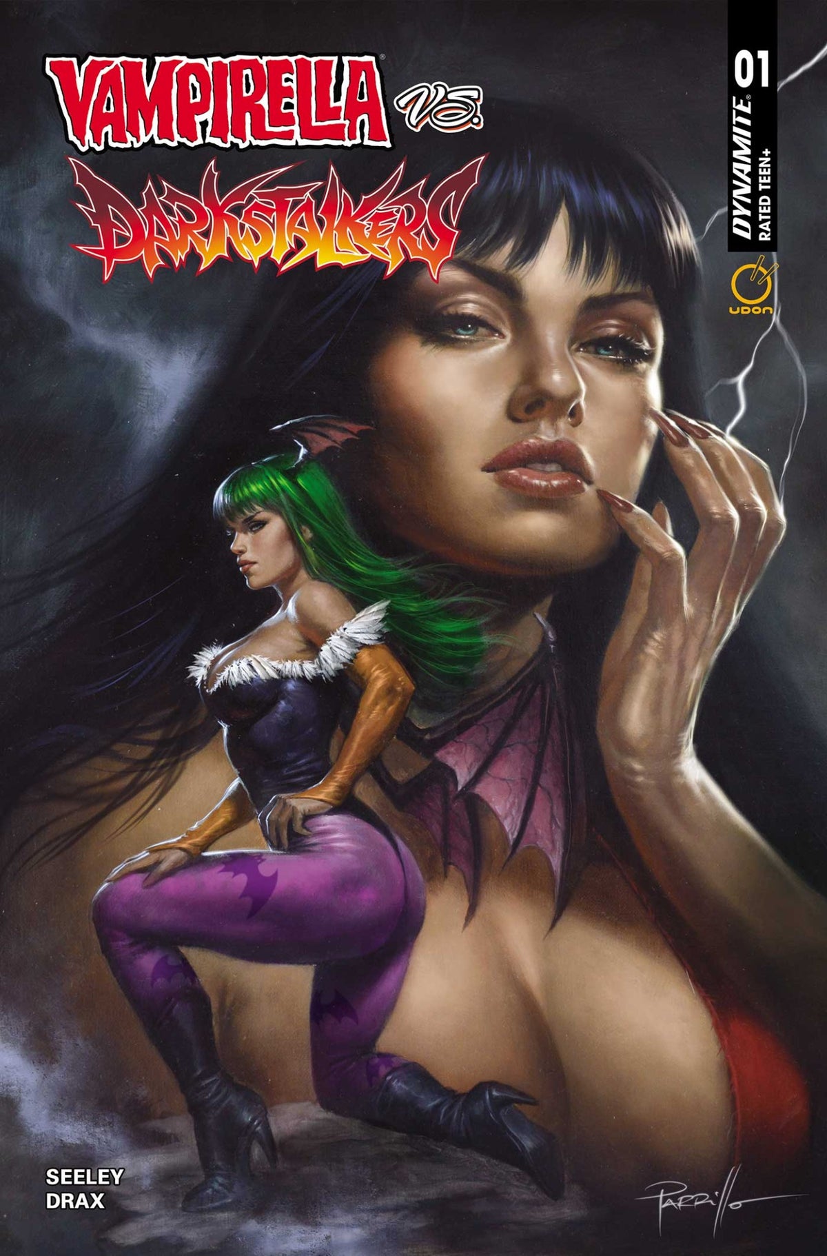 Vampirella vs Darkstalkers Special #1 (ONE SHOT) Cover B – Lucio Parrillo Variant