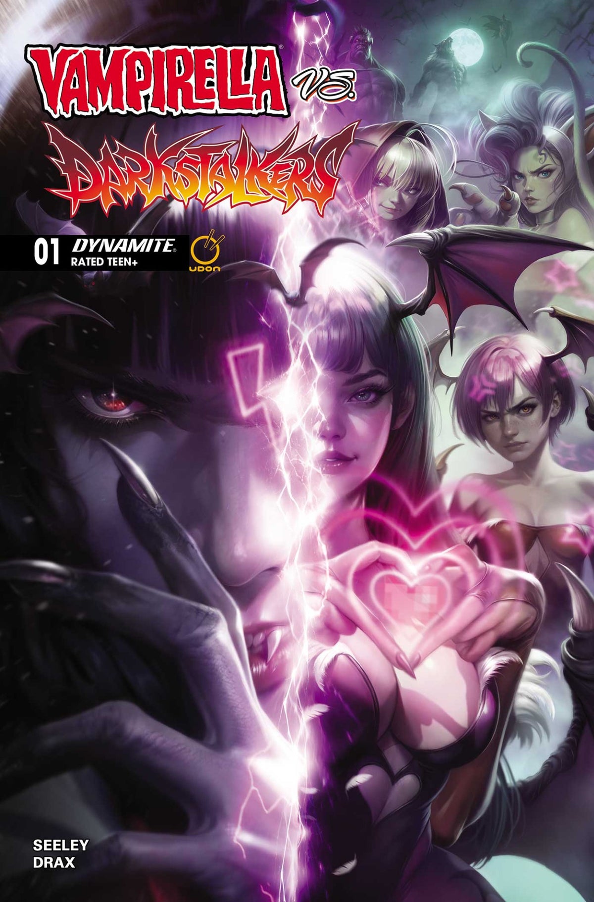 Vampirella vs Darkstalkers Special #1 (ONE SHOT) Cover C – Francesco Mattina Variant