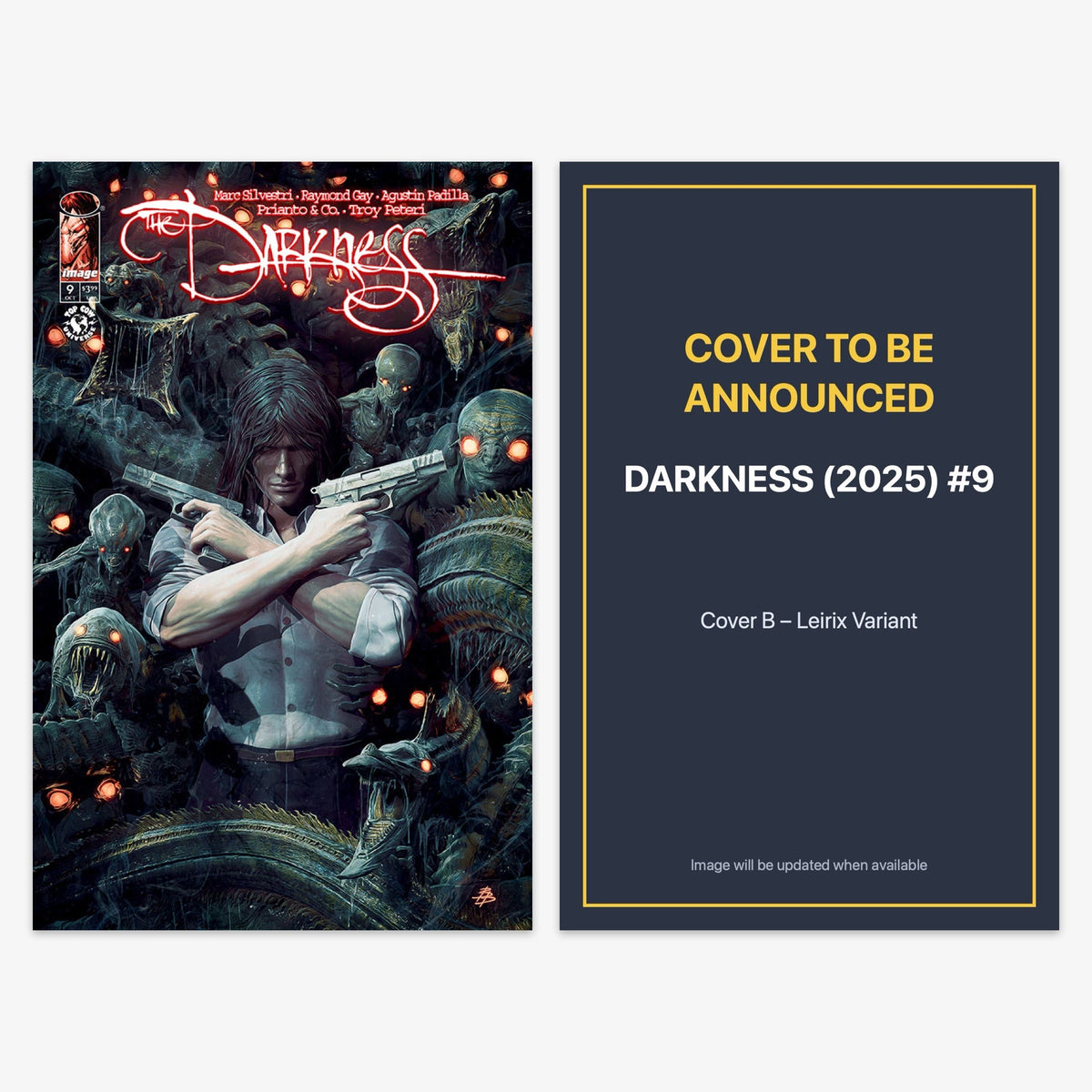 Darkness (2025) #9 Bundle – Covers A & B (includes cover to be announced)