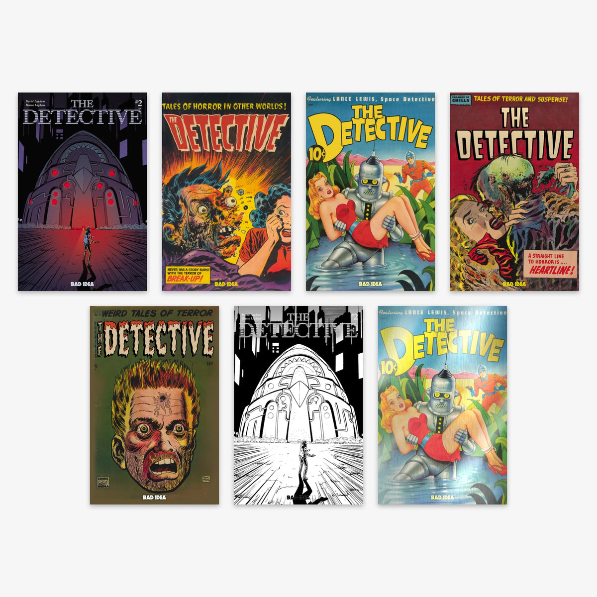 Detective #2 (of 2) Bundle – Covers A–G (incl. Ratio Incentives)