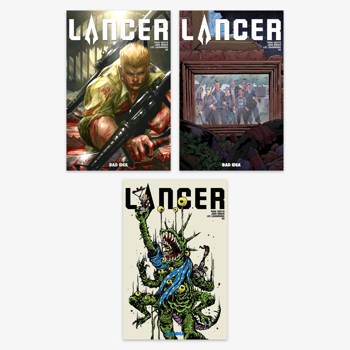 Lancer #3 (of 4) Bundle – Covers A–C (No Incentive)
