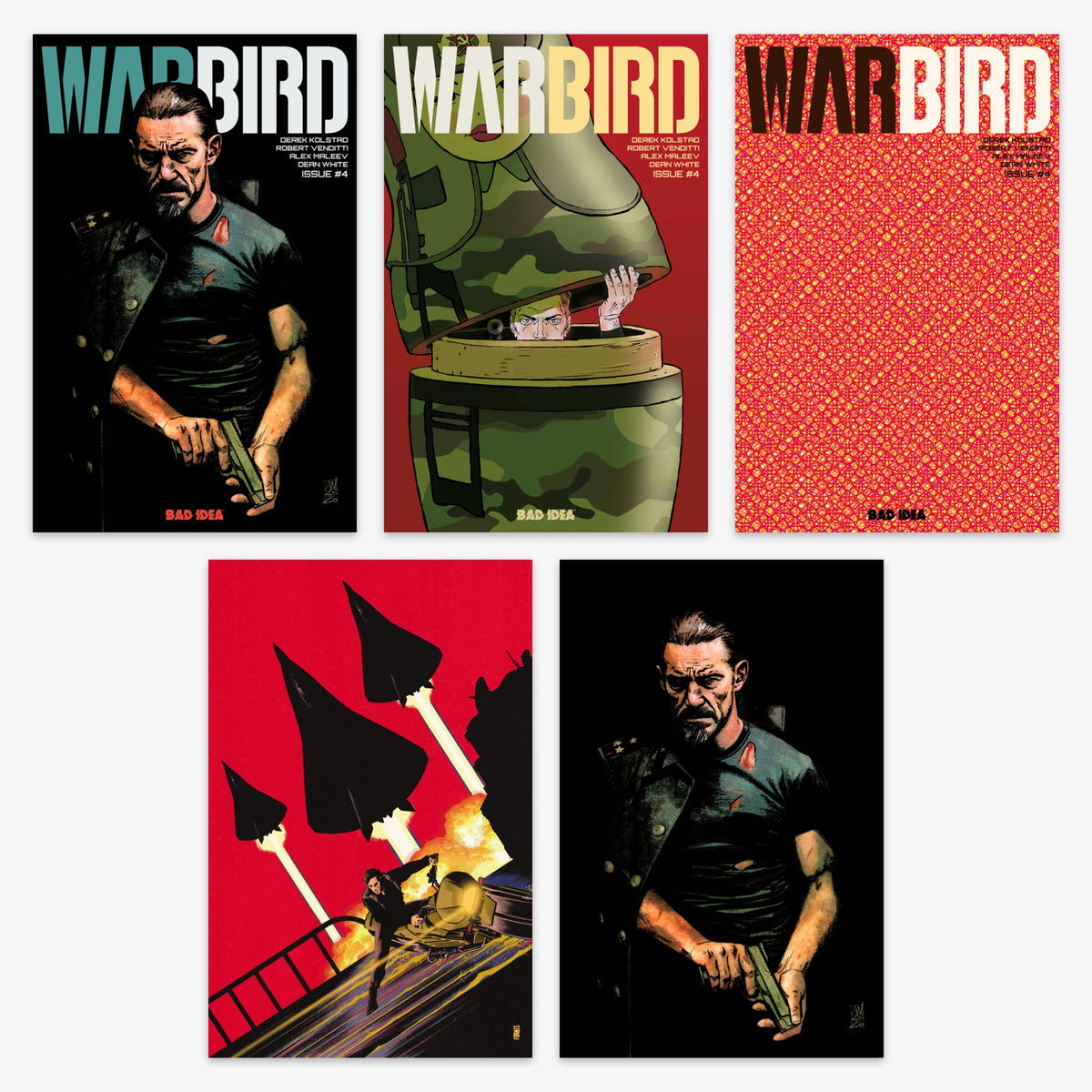 Warbird #4 (of 4) Bundle – Covers A–E (incl. Ratio Incentives)