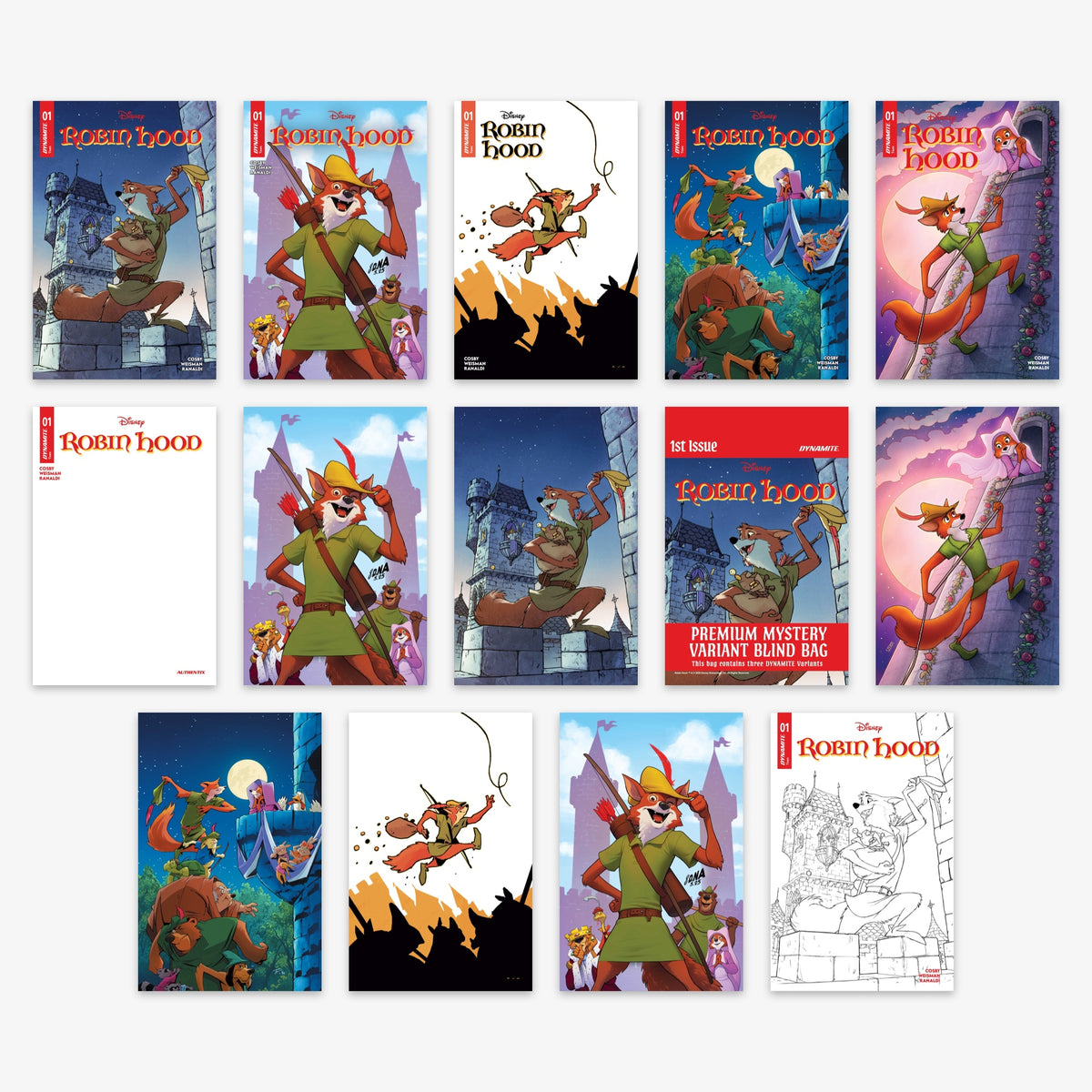Robin Hood (2026) #1 Bundle – Covers A–N (incl. Ratio Incentives)