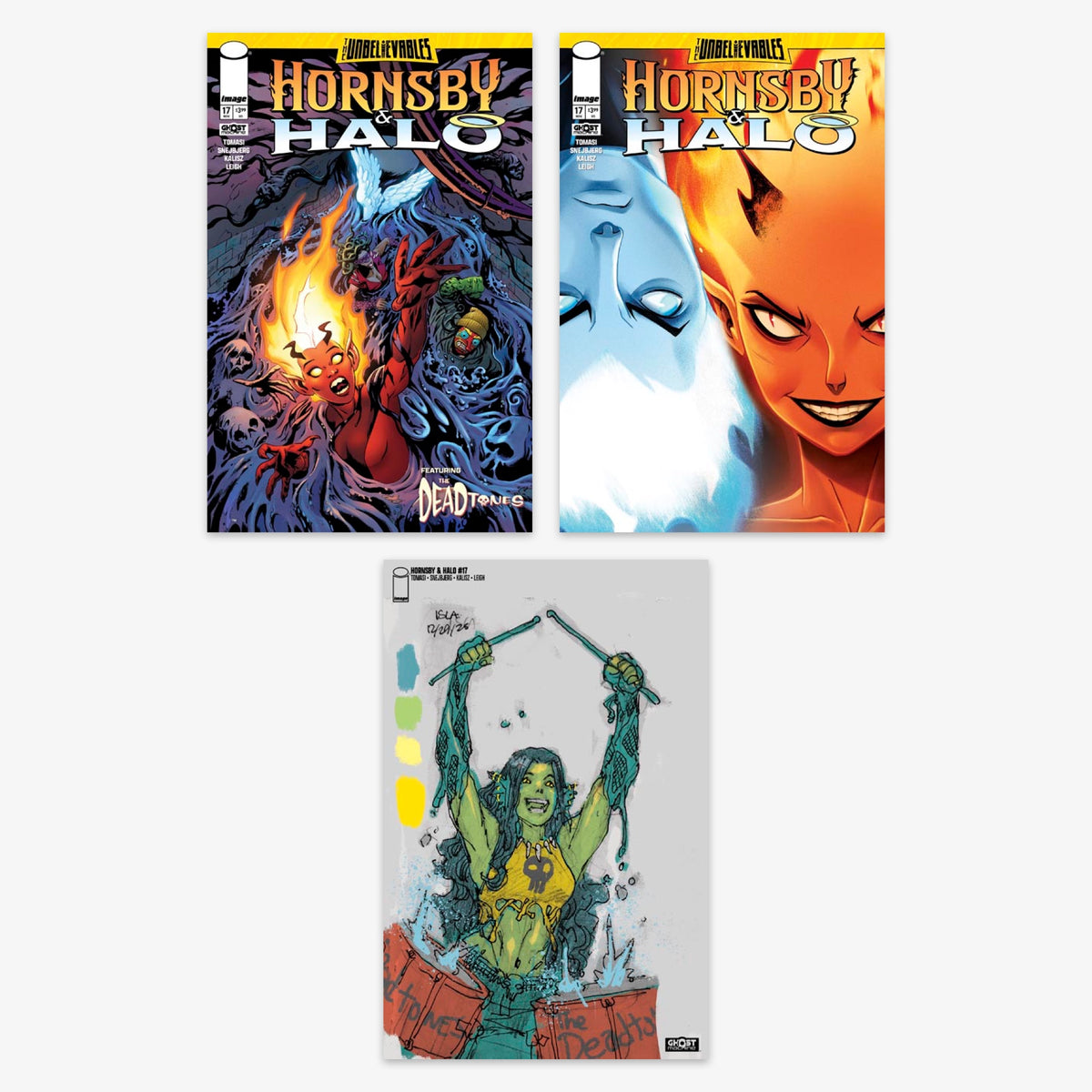 Hornsby & Halo #17 Bundle – Covers A–C