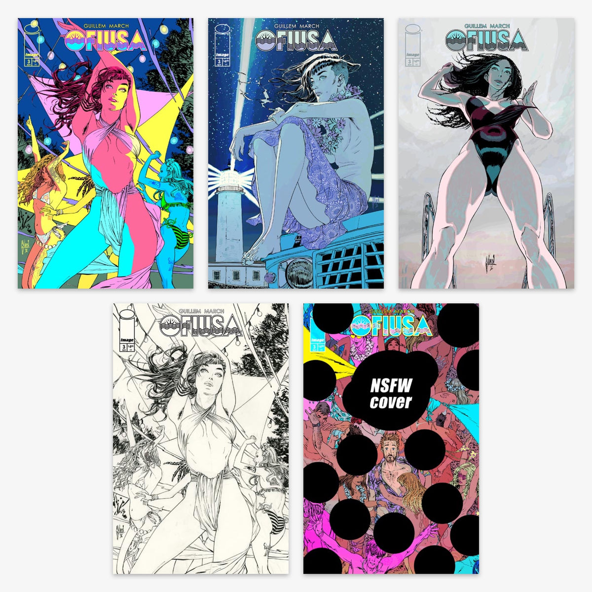 Ofiusa #3 (of 6) Bundle – Covers A–E (incl. Ratio Incentives)