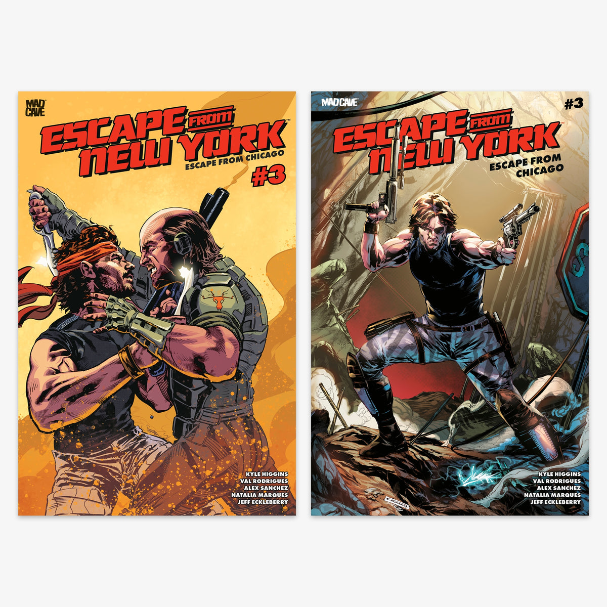 Escape From New York Escape From Chicago #3 Bundle – Covers A & B