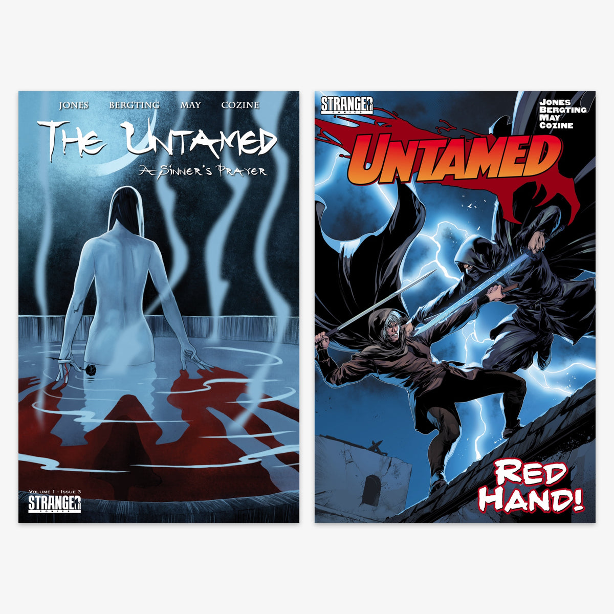 Untamed a Sinners Prayer #3 (of 7) 2ND PTG Bundle – Covers A & B
