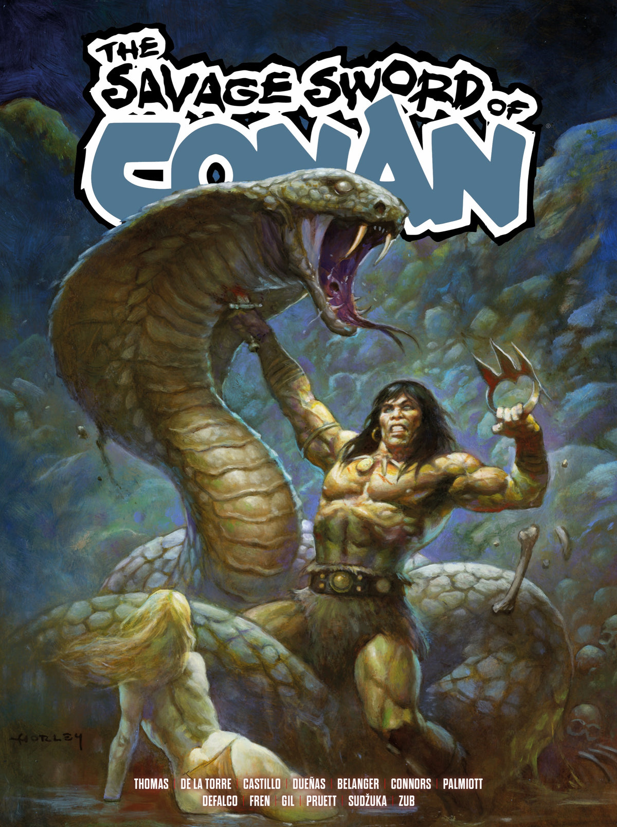 Savage Sword of Conan TP Vol 05 Direct Market Edition Alex Horley Default Title
