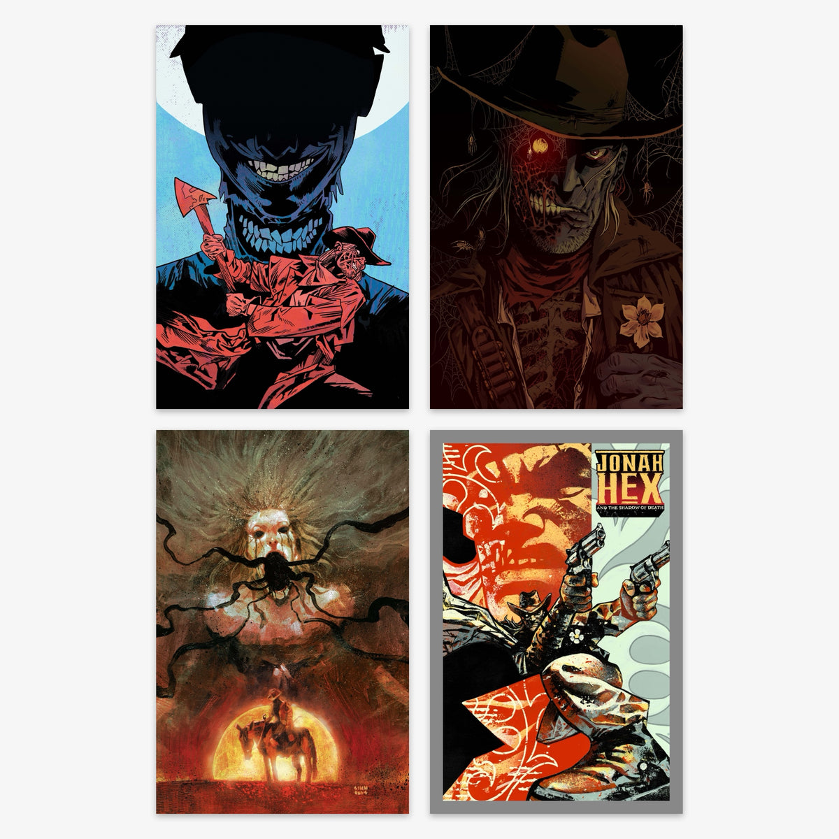 Jonah Hex and the Shadow of Death #3 (of 6) Bundle – Covers A–D