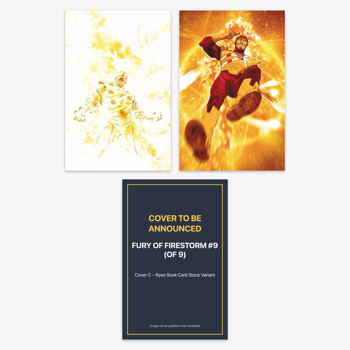 Fury of Firestorm #9 (of 9) Bundle – Covers A–C (includes cover to be announced)