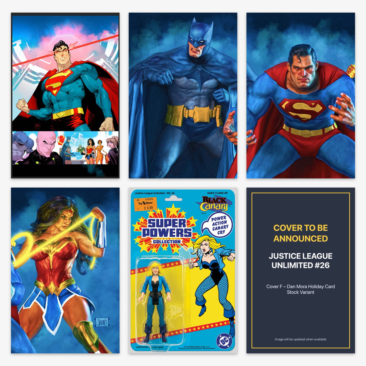 Justice League Unlimited #26 Bundle – Covers A–F (includes cover to be announced)