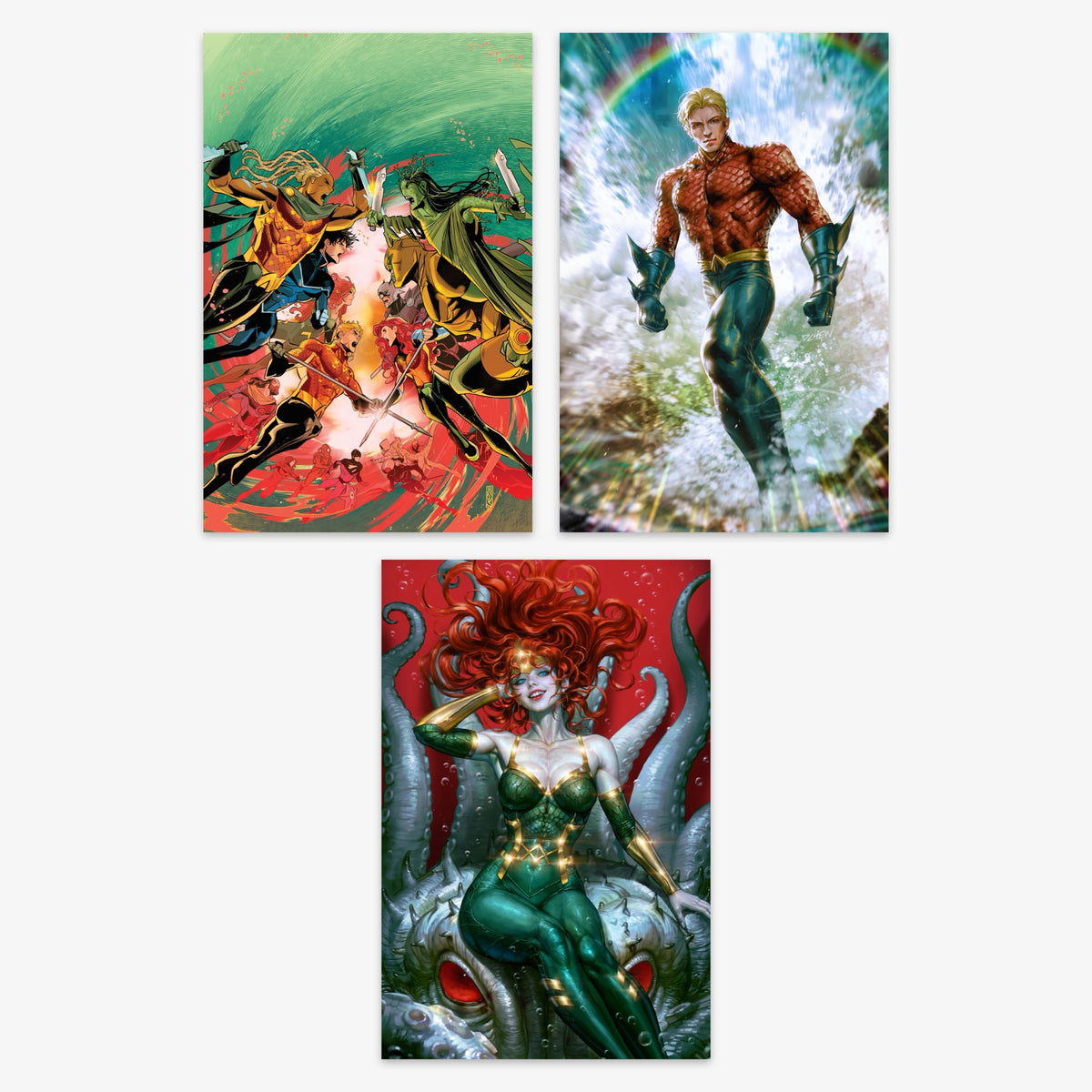 Emperor Aquaman #24 Bundle – Covers A–C
