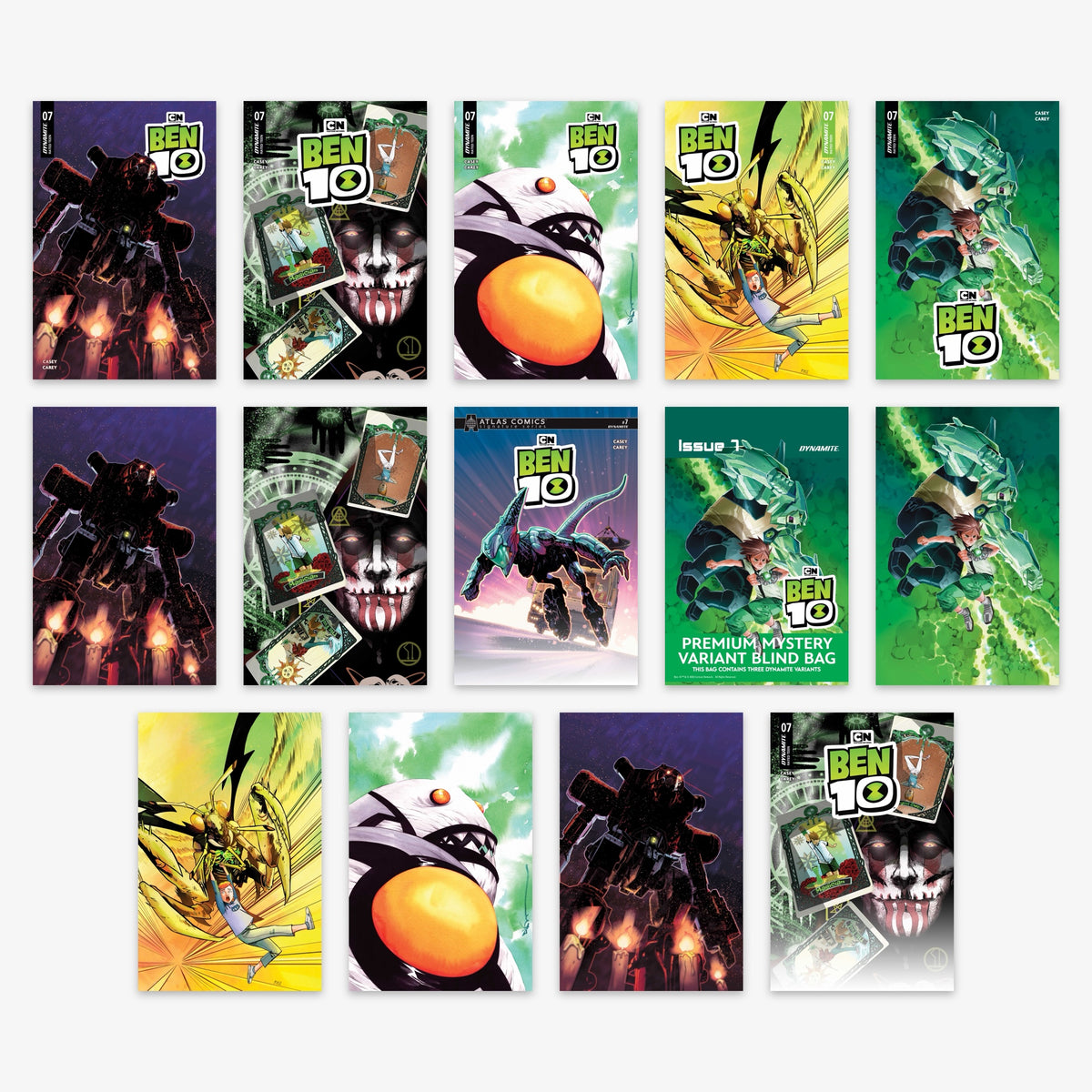 Ben 10 #7 Bundle – Covers A–N (incl. Ratio Incentives)
