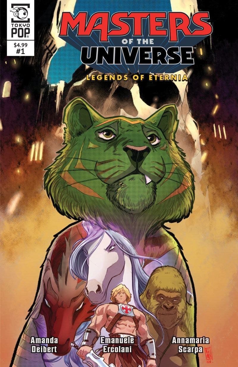 Df Masters of the Universe Legends of Eternia #1 SIGNED BY AMANDA DEIBERT Default Title