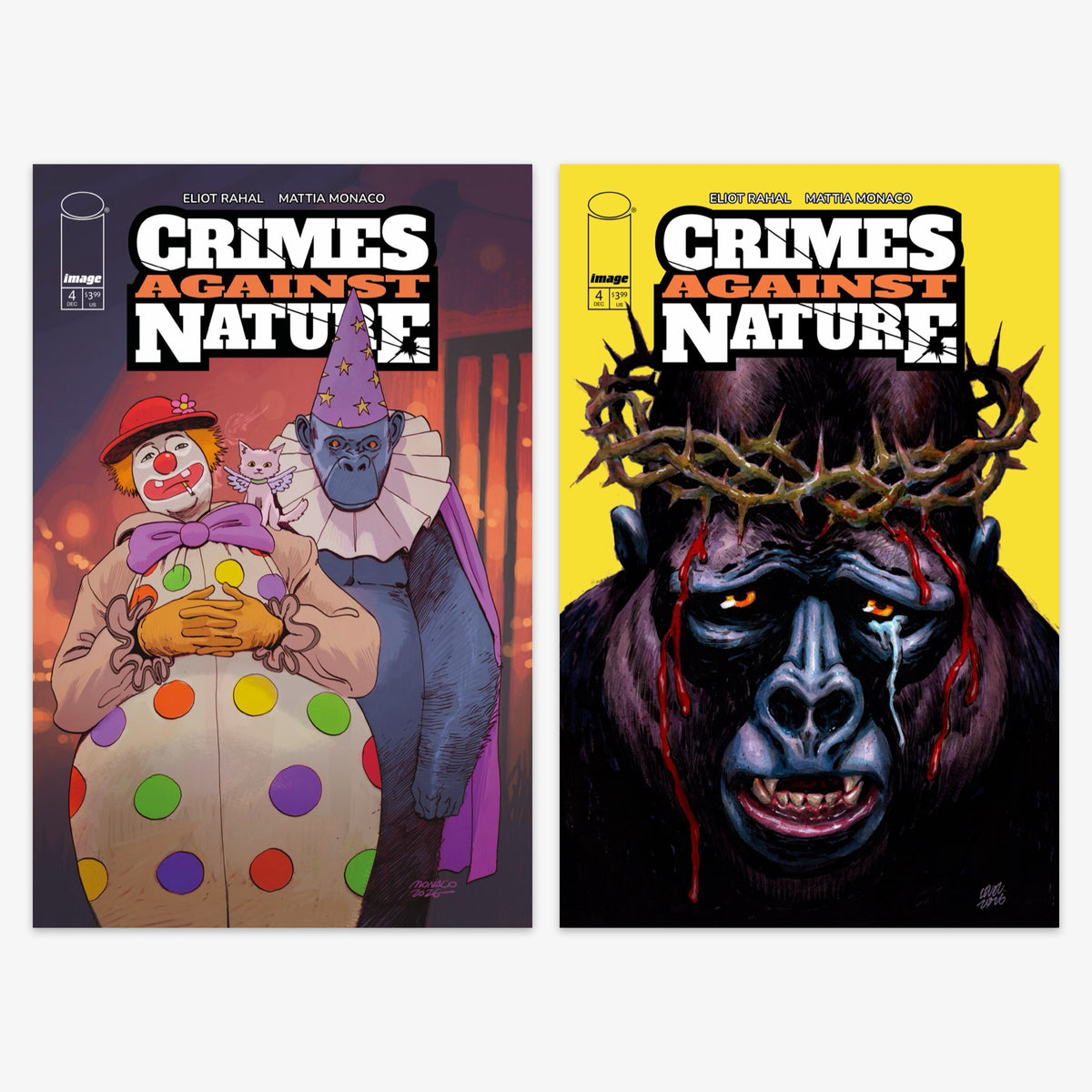 Crimes Against Nature #4 Bundle – Covers A & B