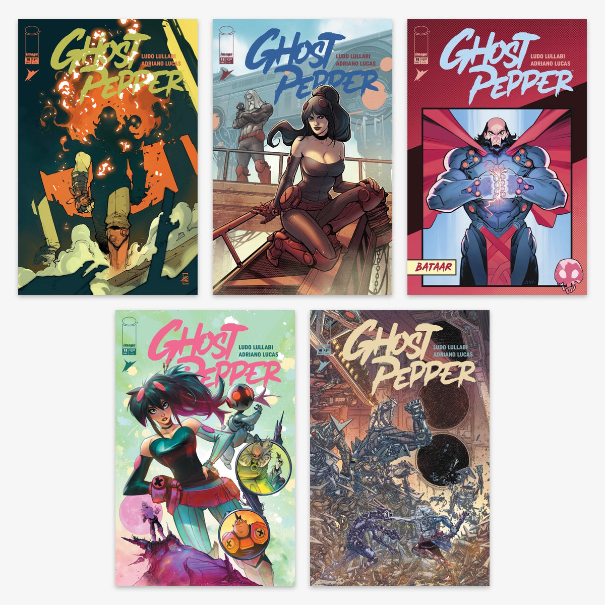 Ghost Pepper #18 Bundle – Covers A–E (incl. Ratio Incentives)