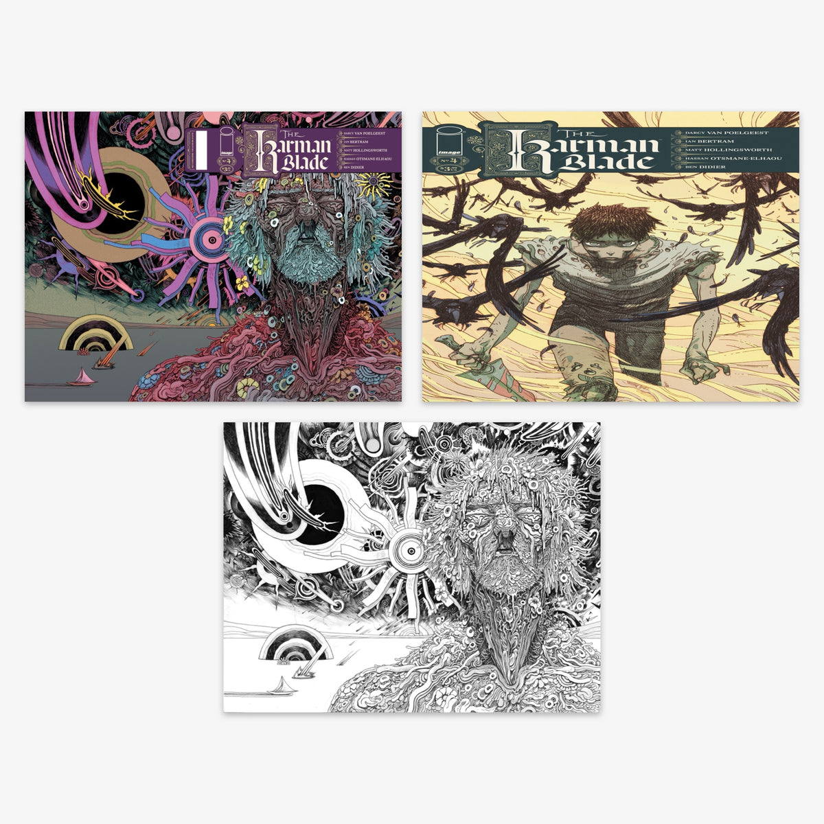 Karman Blade #4 (of 4) Bundle – Covers A–C (incl. Ratio Incentives)