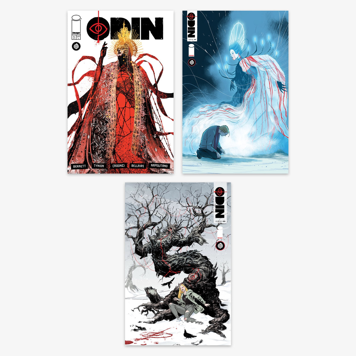 Odin #6 (of 9) Bundle – Covers A–C (incl. Ratio Incentives)