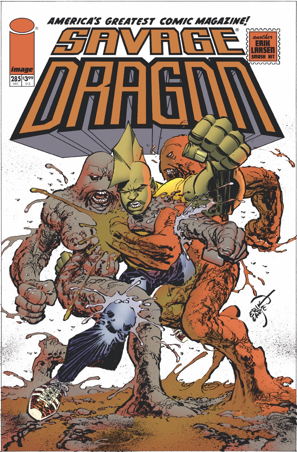 Savage Dragon #285 Cover A – Erik Larsen