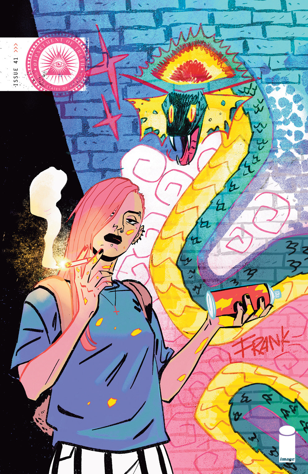Department of Truth #41 Cover B – Lauren Knight Variant