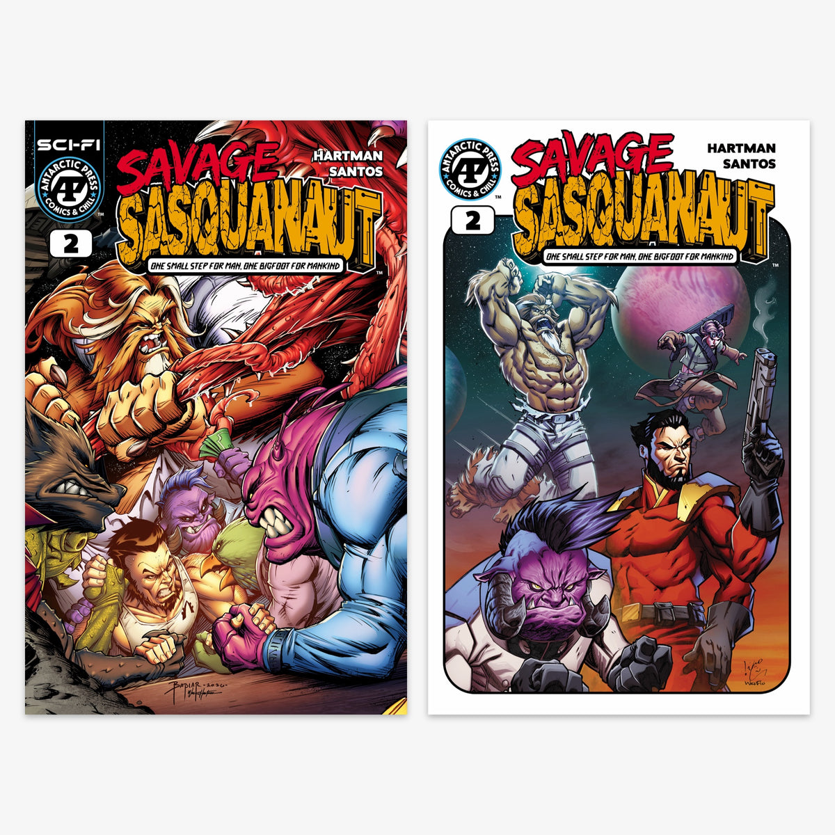 Savage Sasquanaut #2 Bundle – Covers A & B