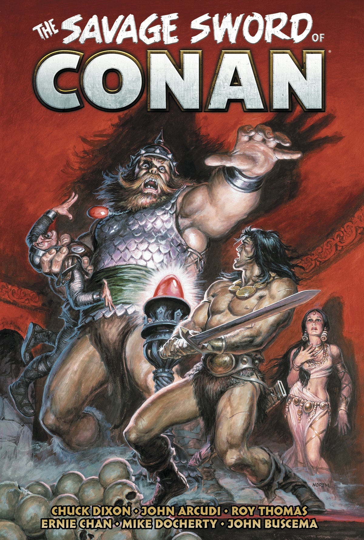 Savage Sword of Conan the Original Comics Omnibus HC Vol 13 Reg Ed Earl Norem Default Title