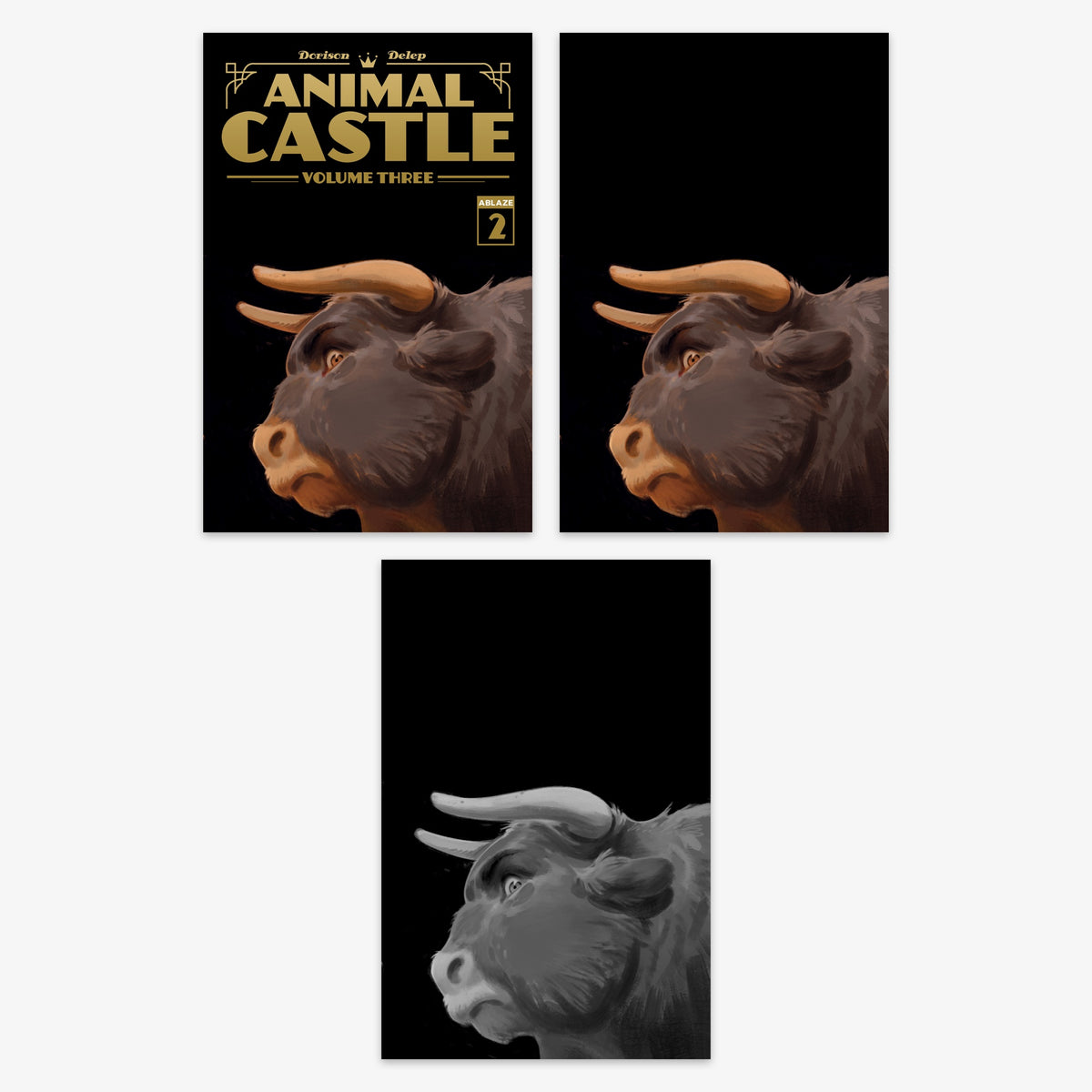 Animal Castle Vol 3 #2 (of 3) Bundle – Covers A–C (incl. Ratio Incentives)