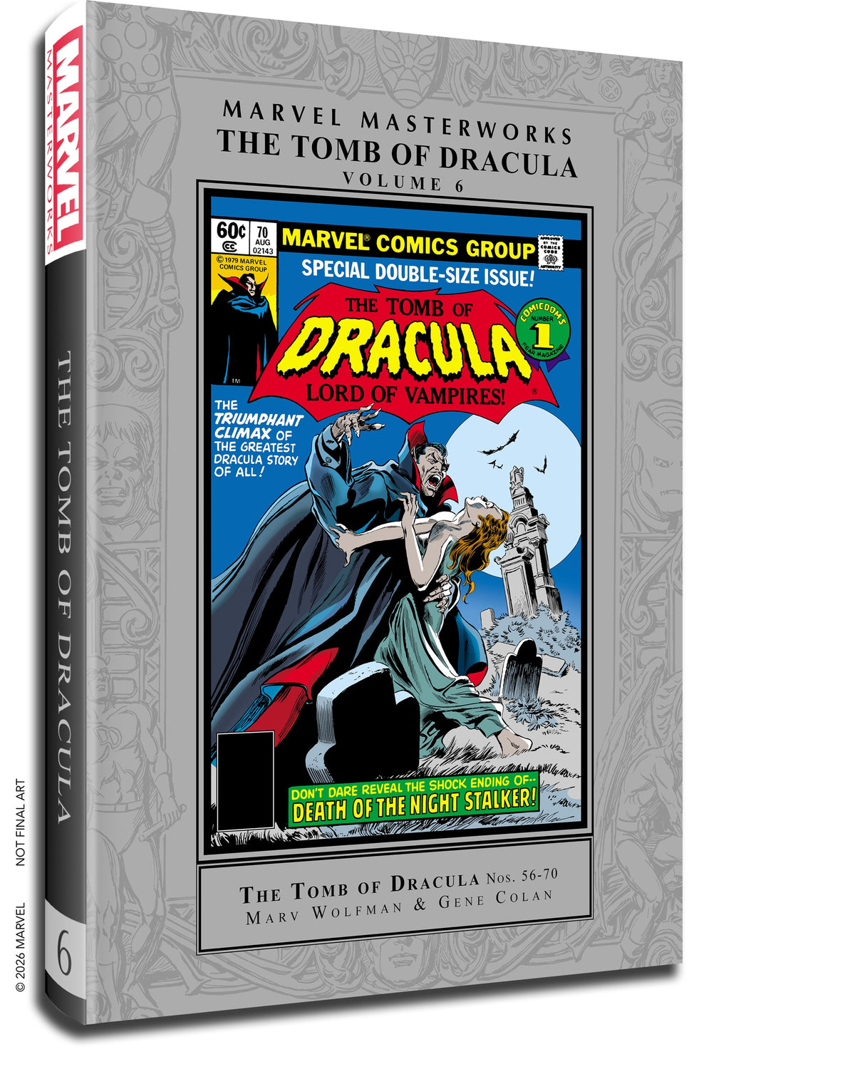 Marvel Masterworks Tomb of Dracula HC Vol 06 Gene Colan Regular Edition Default Title