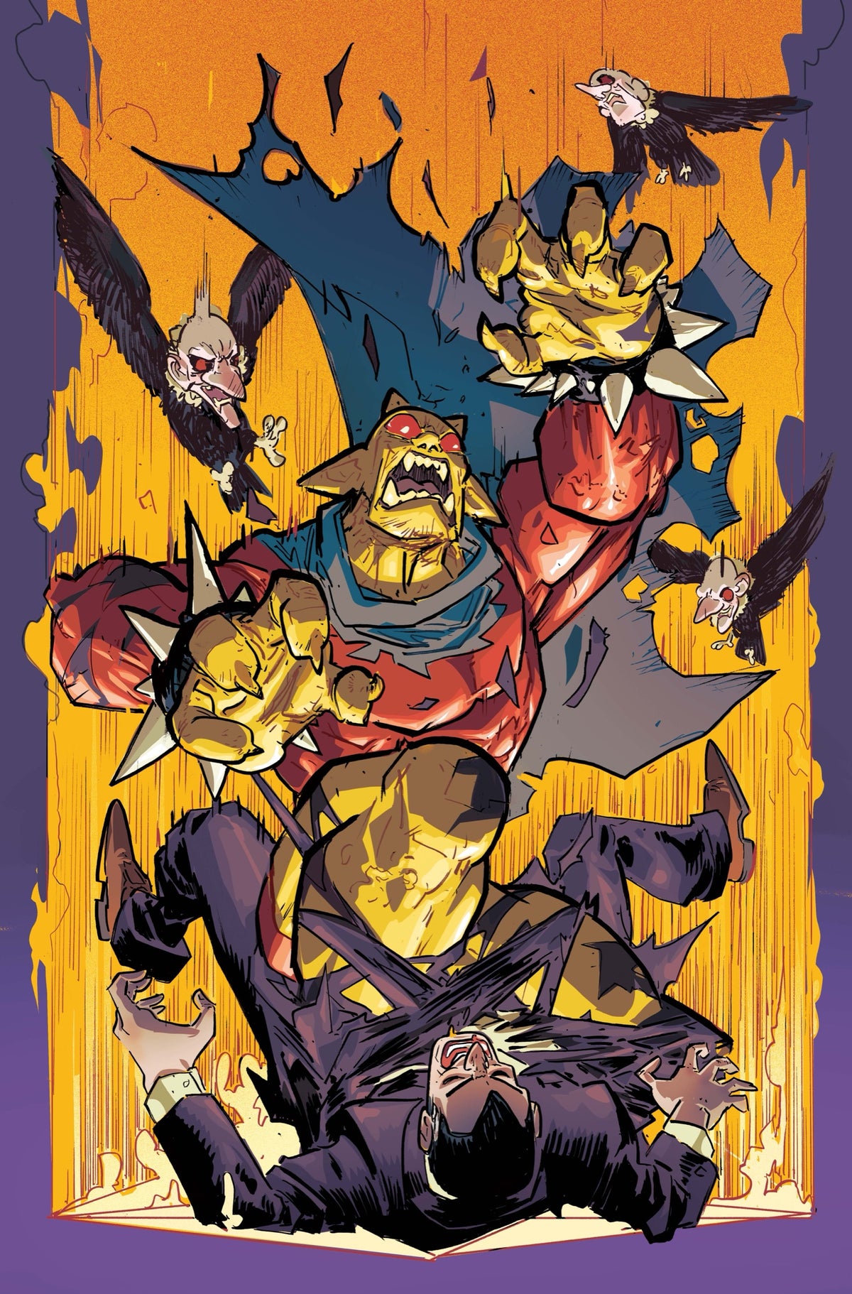 Demon #4 Cover D – Riley Rossmo Card Stock Variant