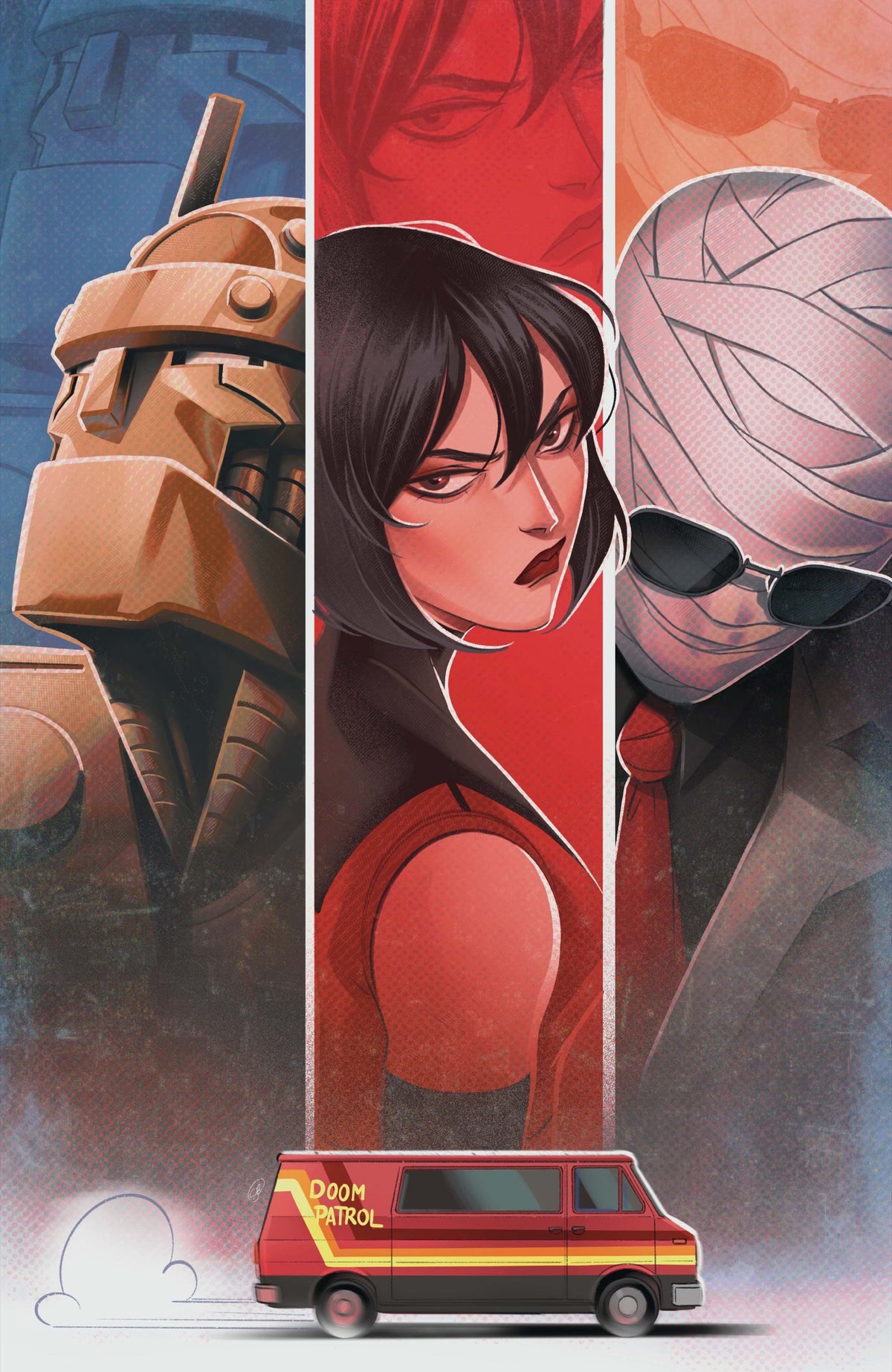 Doom Patrol #5 Cover C – Sweeney Boo Card Stock Variant