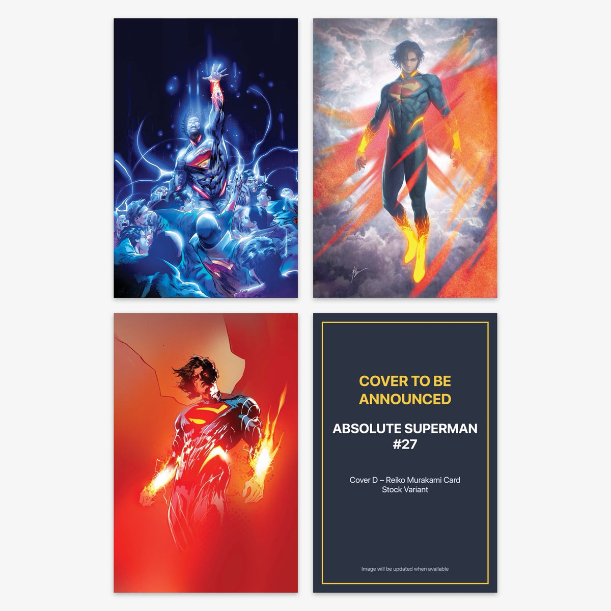 Absolute Superman #27 Bundle – Covers A–D