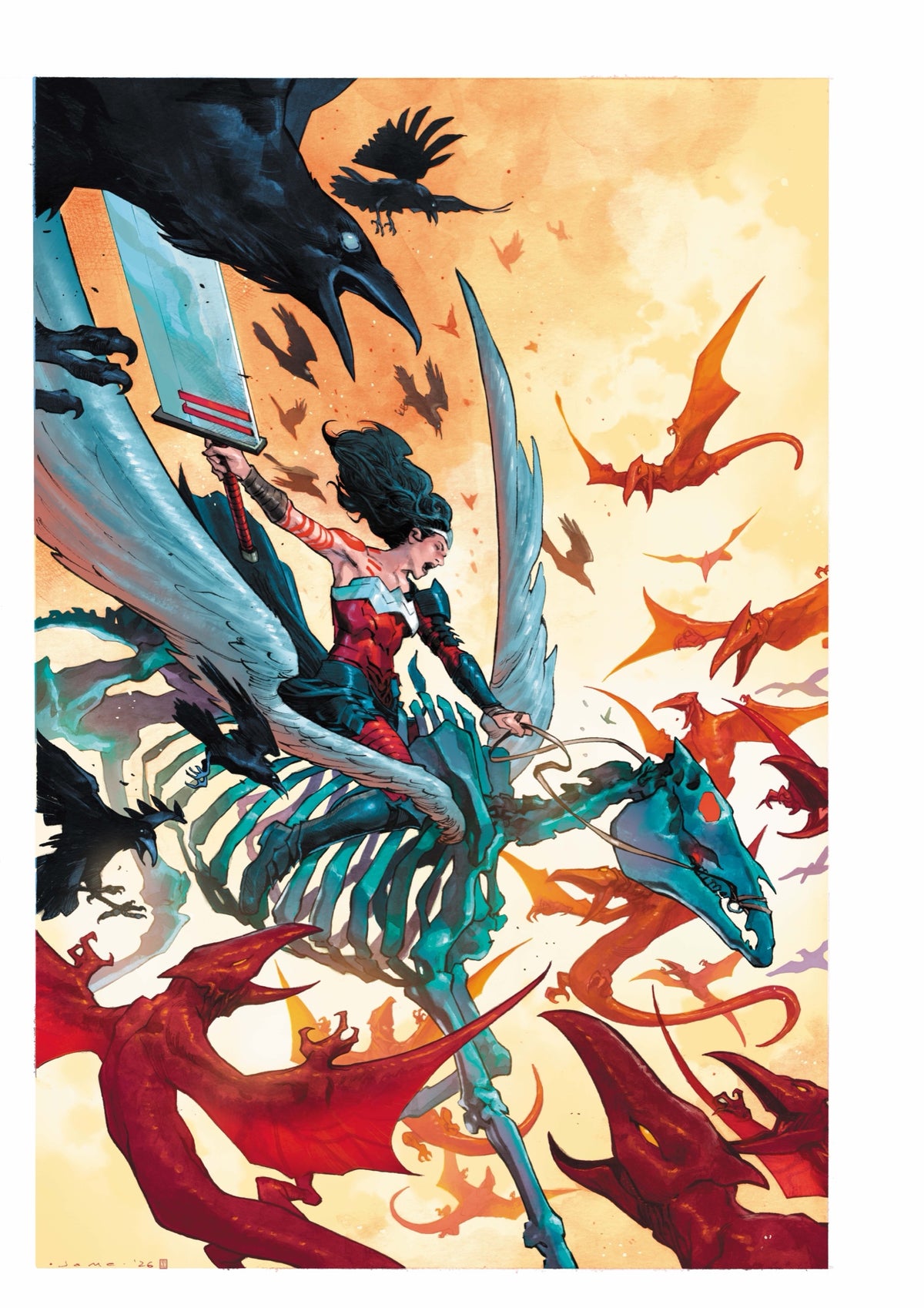 Absolute Wonder Woman #28 Cover D – Jerome Opena Card Stock Variant