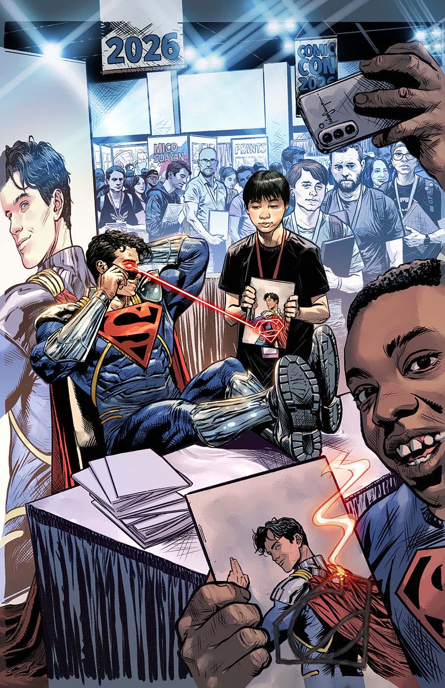Superboy-Prime Special #1 (ONE SHOT) Cover C – Mico Suayan Card Stock Variant