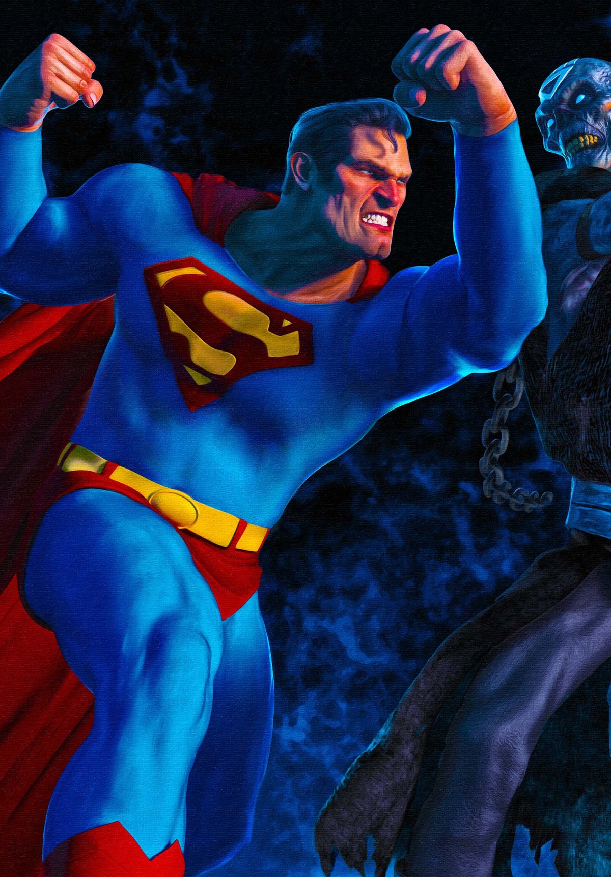 Superman #46 Cover D – Mark Spears Left Connecting Card Stock