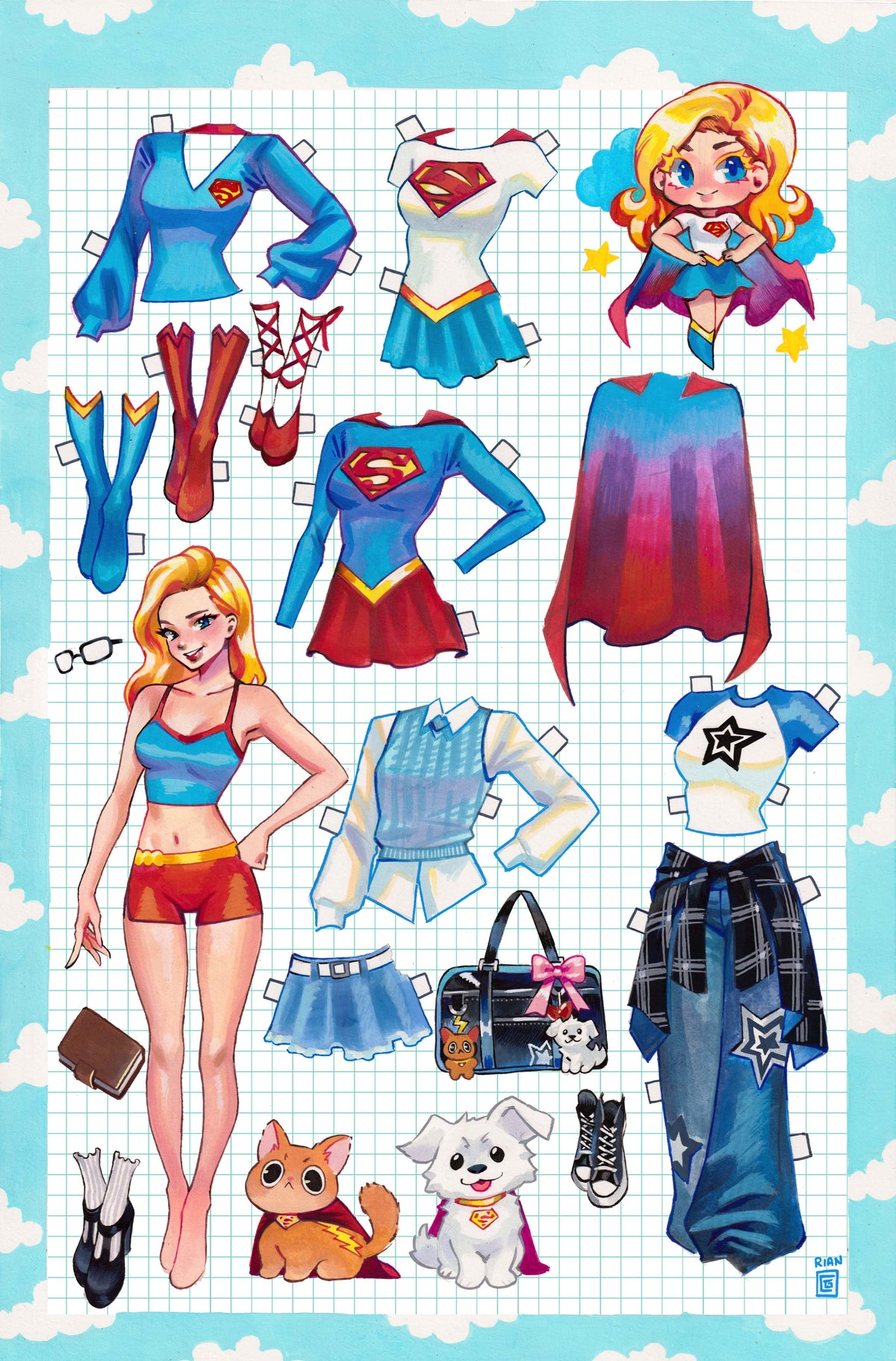 Supergirl #21 Cover C – Rian Gonzales Card Stock Variant