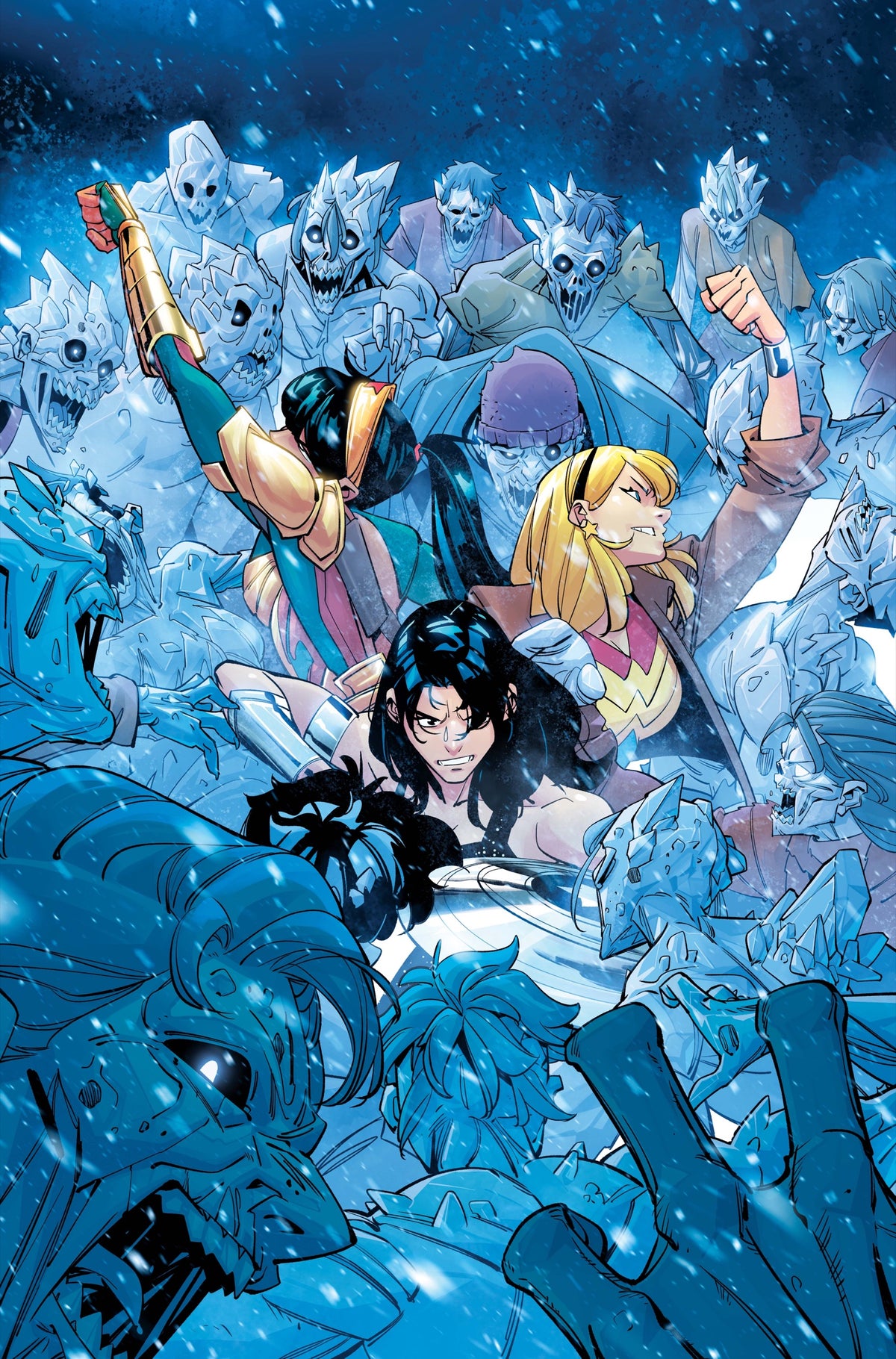 Justice League Arctic Attack Special #1 (ONE SHOT) Cover C – Daniele Di Nicuolo Card Stock Variant