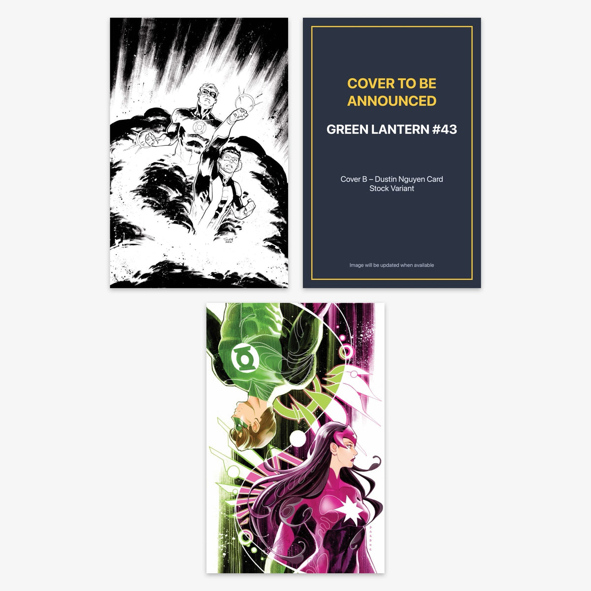 Green Lantern #43 Bundle – Covers A–C
