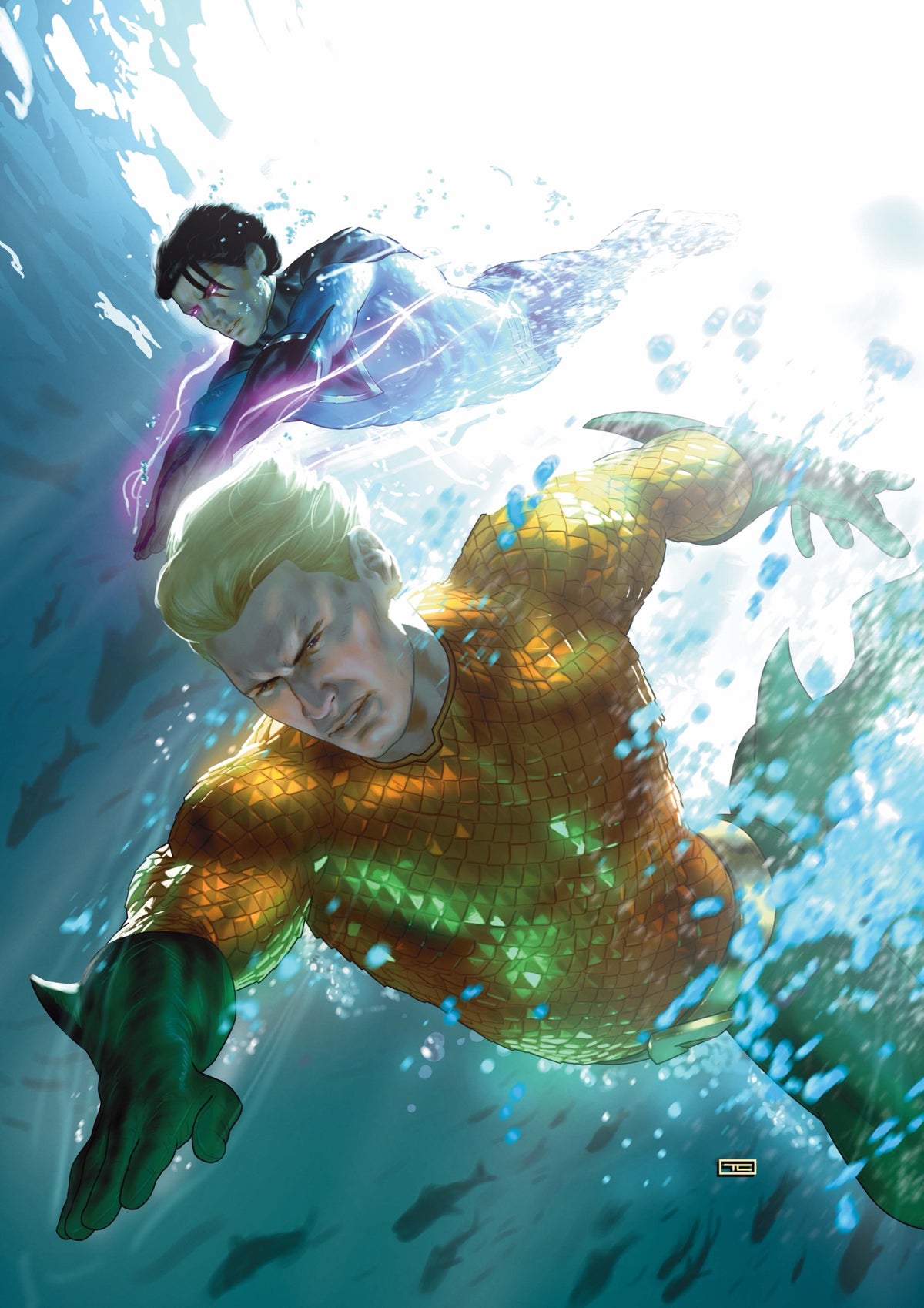 Emperor Aquaman #25 Cover E – Taurin Clarke Foil Variant