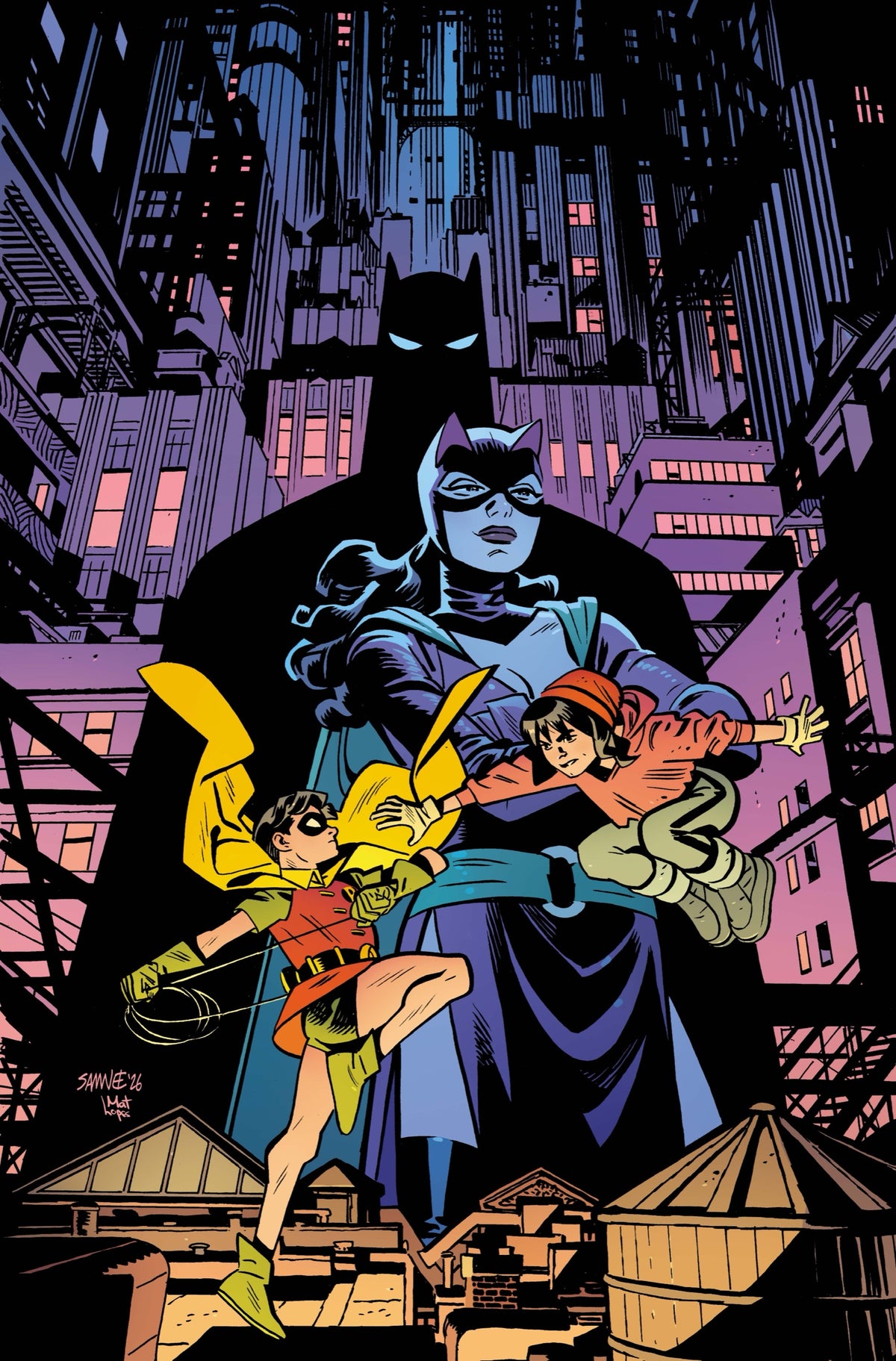 Batman & Robin Year One Dynamic Duos #6 (of 12) Cover A – Chris Samnee