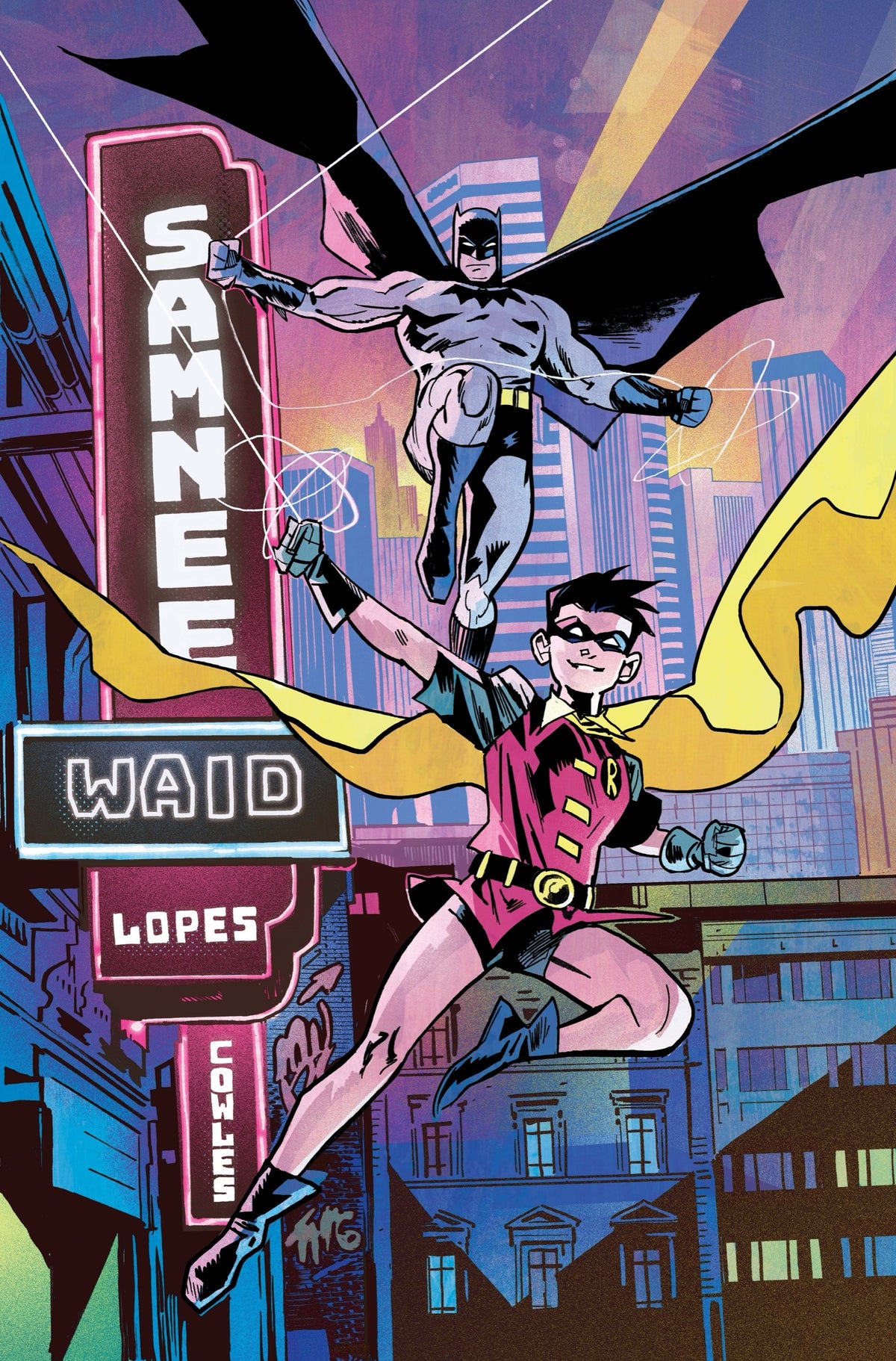 Batman & Robin Year One Dynamic Duos #6 (of 12) Cover B – Michael Walsh Card Stock Variant