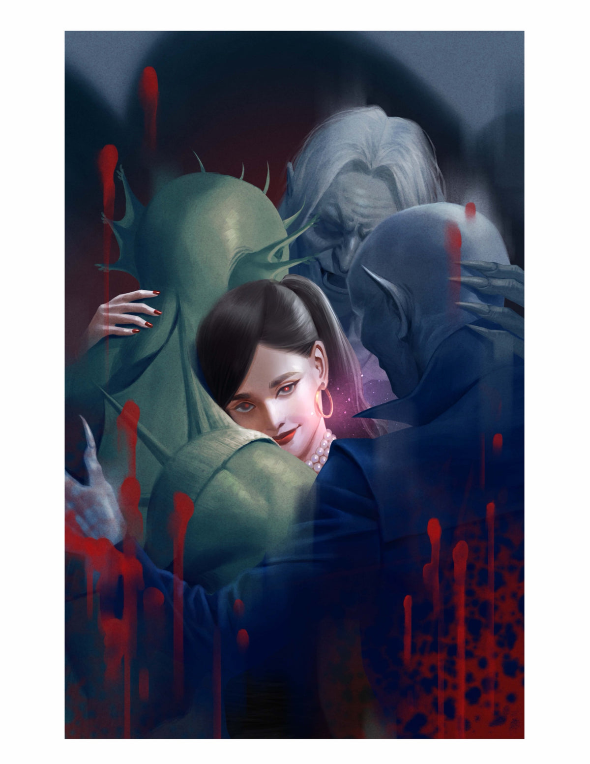 Hide Nor Hair #1 (of 6) Cover B – Reiko Murakami Card Stock Variant