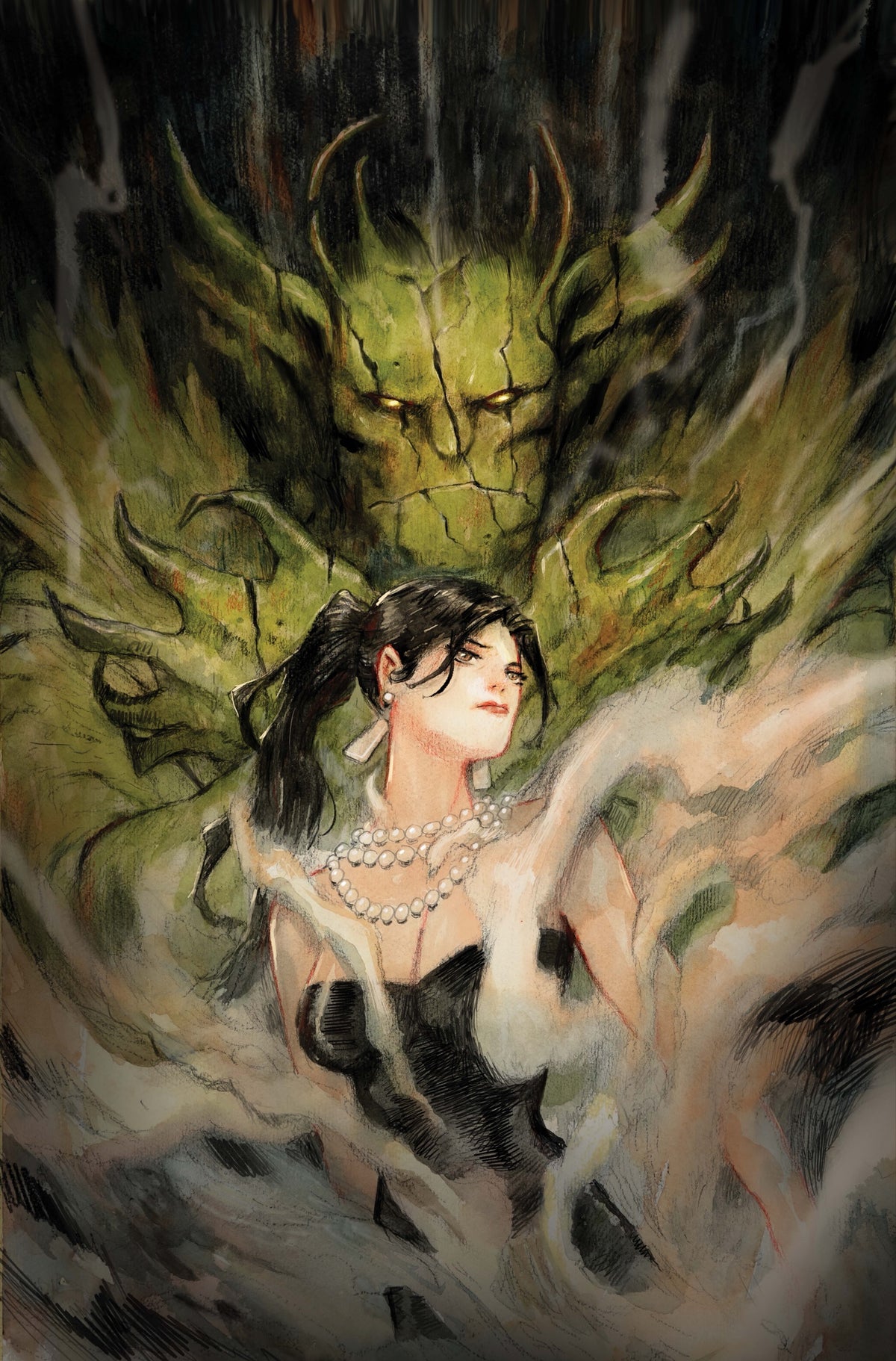 Hide Nor Hair #1 (of 6) Cover D – Niko Henrichon Card Stock Variant
