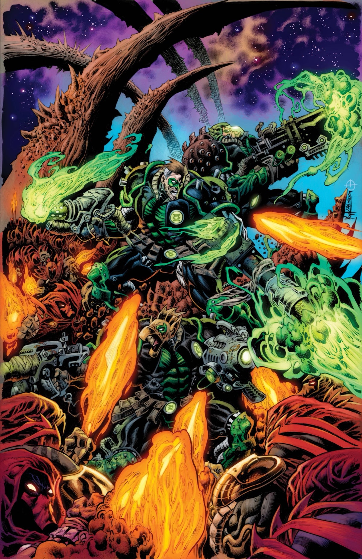 Green Lantern Doomed Cosmos #1 (of 6) Cover A – Kyle Hotz