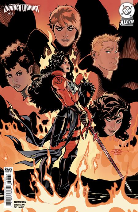 Df Absolute Wonder Woman #25 VARIANT SIGNED BY TERRY & RACHEL DODSON Default Title
